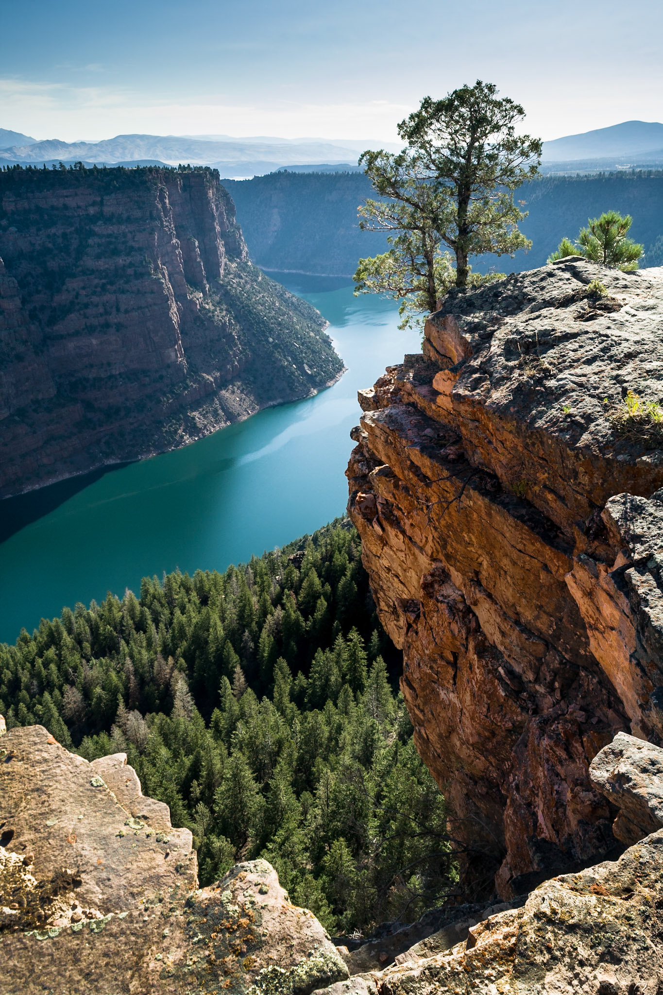 Red Canyon in Flaming Gorge Recreational Area, UT, USA