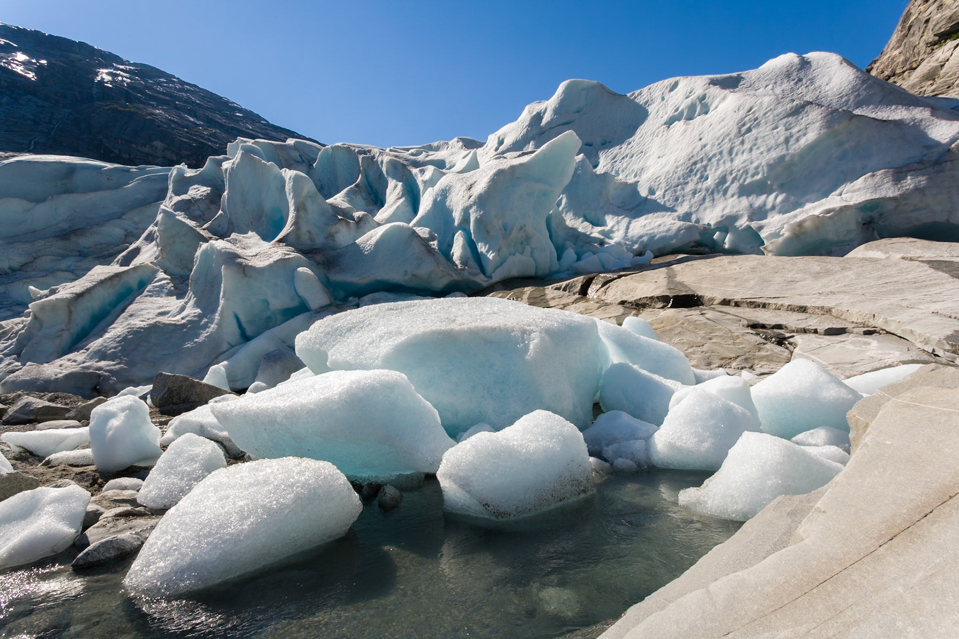 Nigardsbreen Glacier at Jostedalbreen Nasjonal (national) Park
