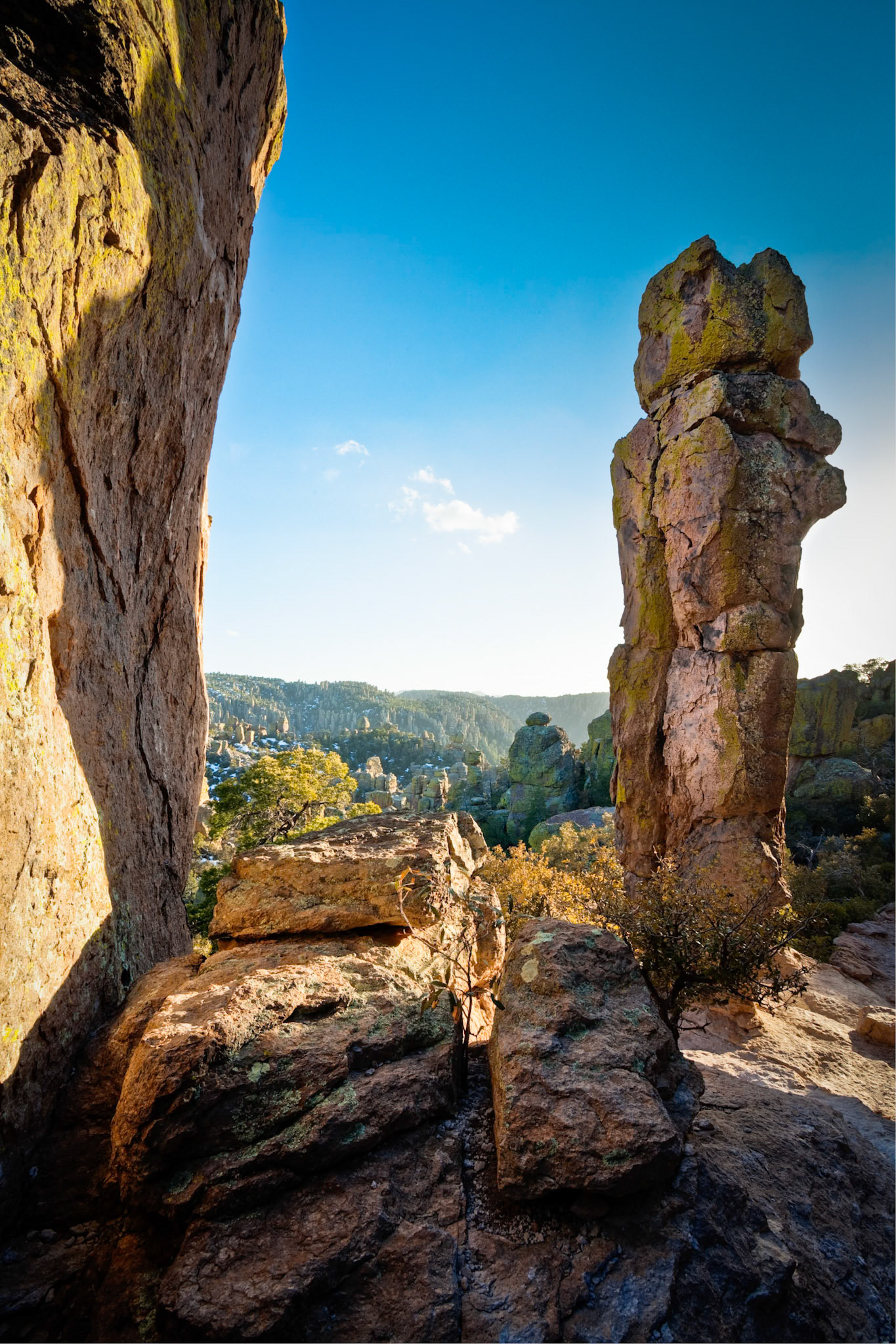 Rock formations in Chiricahua National Monument, Arizona, USA