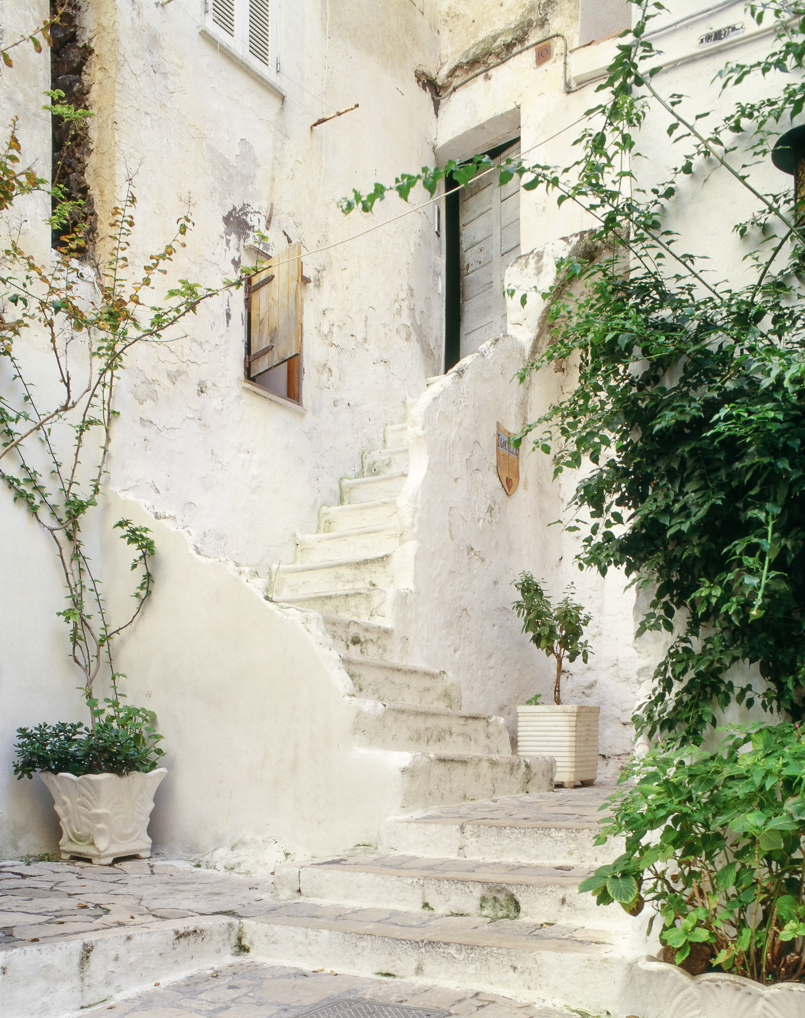 Small streets at Sperlonga Italy