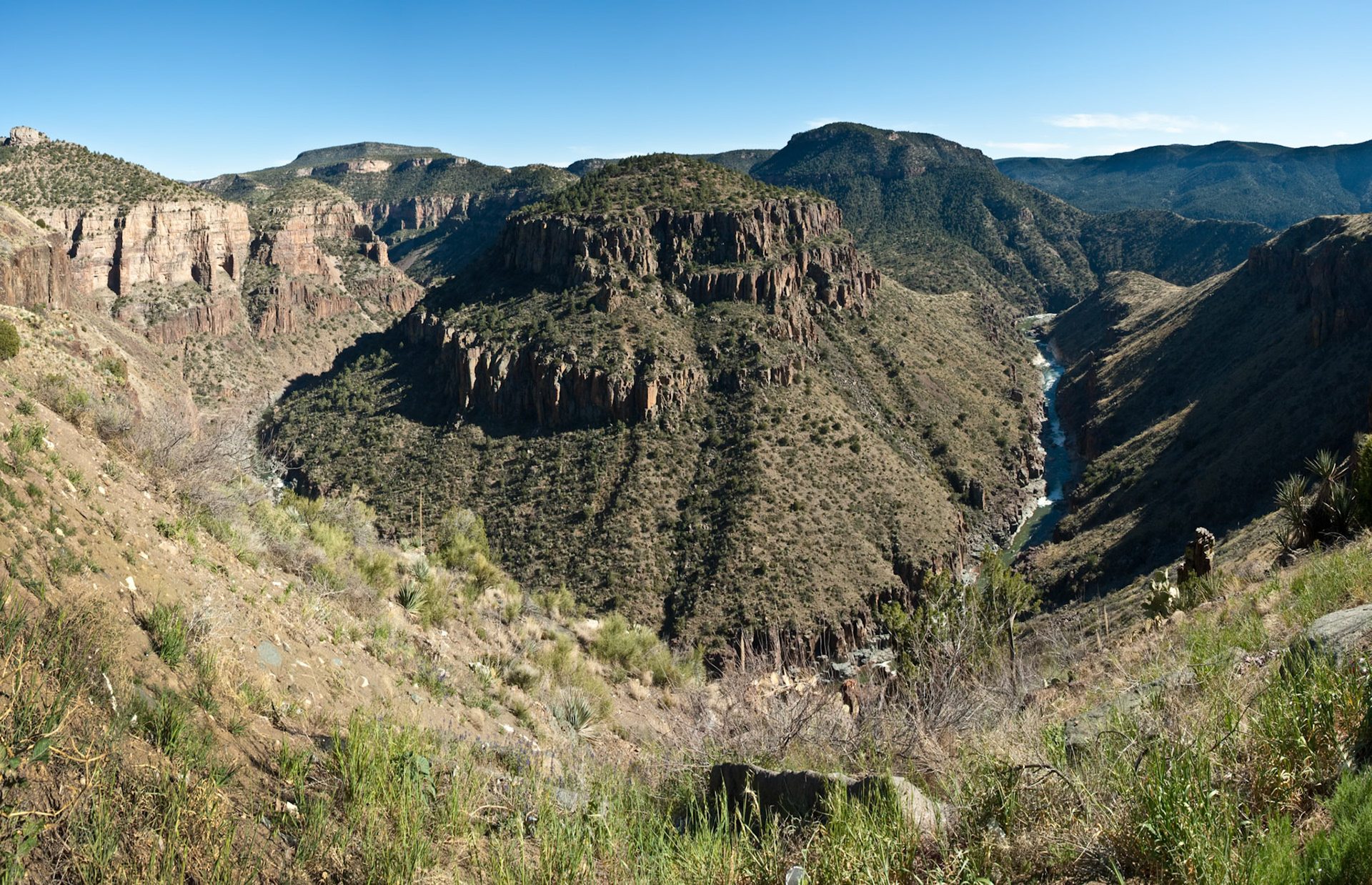 Becker Butte Lookout, Hwy 60,  Salt River Canyon, AZ, USA