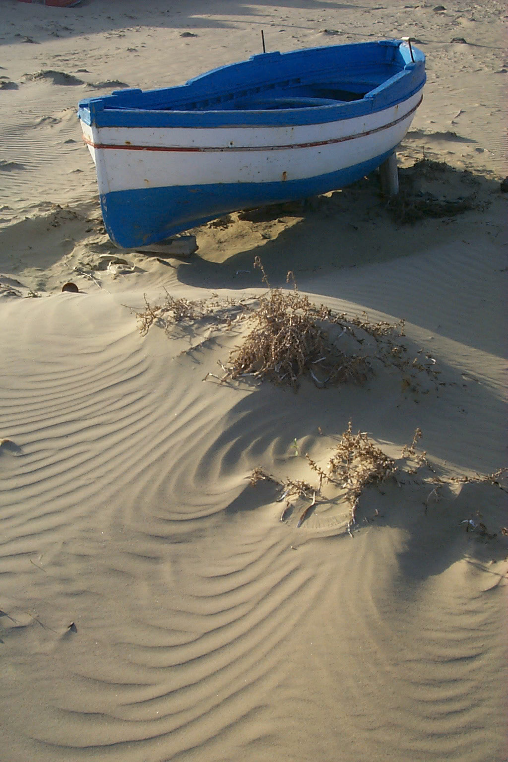 Boat at beach Siculiana di Marina Sicily