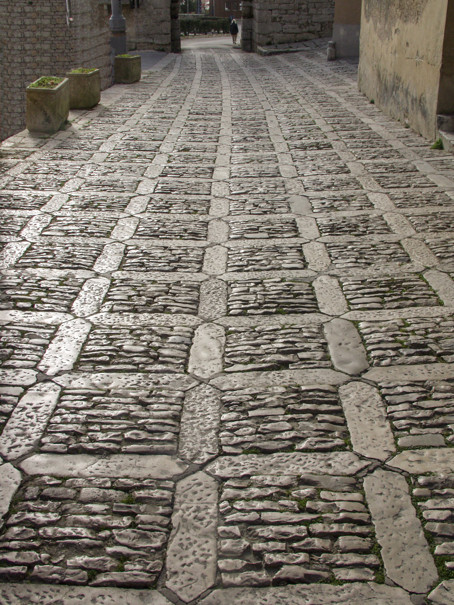 Midle age Street at Erice, Sicily, Italy