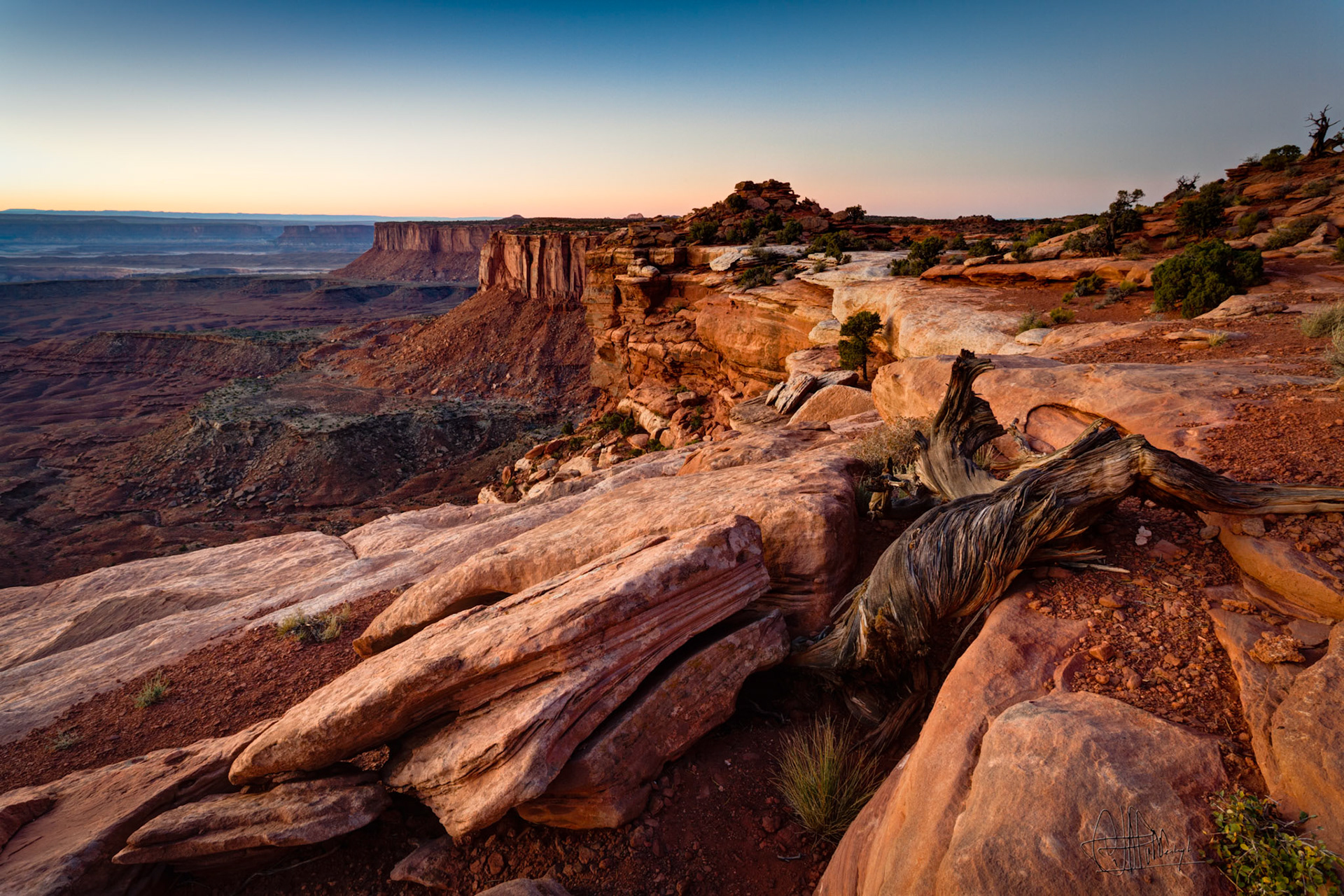 Canyonlands National Park, Island in the Sky, Grand View Point, Utah, USA