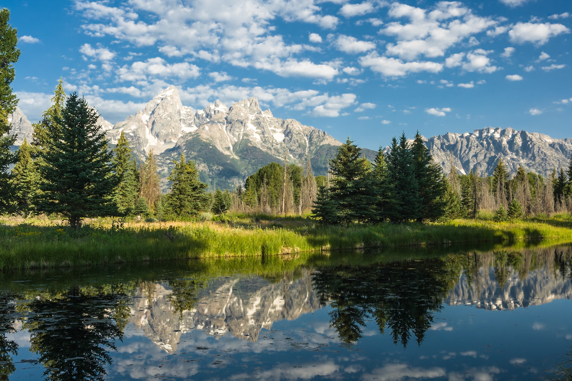 Schwabacher's Landing, Grand Teton National Park, Wyoming, USA