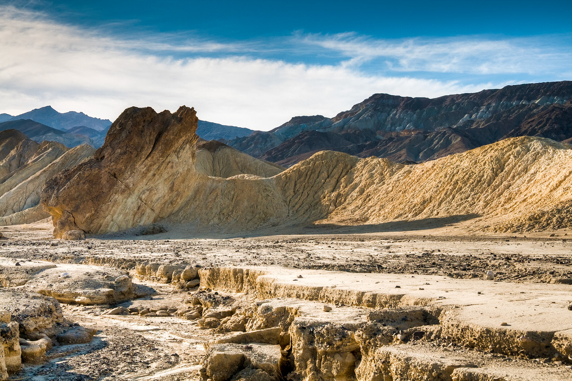 Death Valley near Zabriskie Point, California, USA