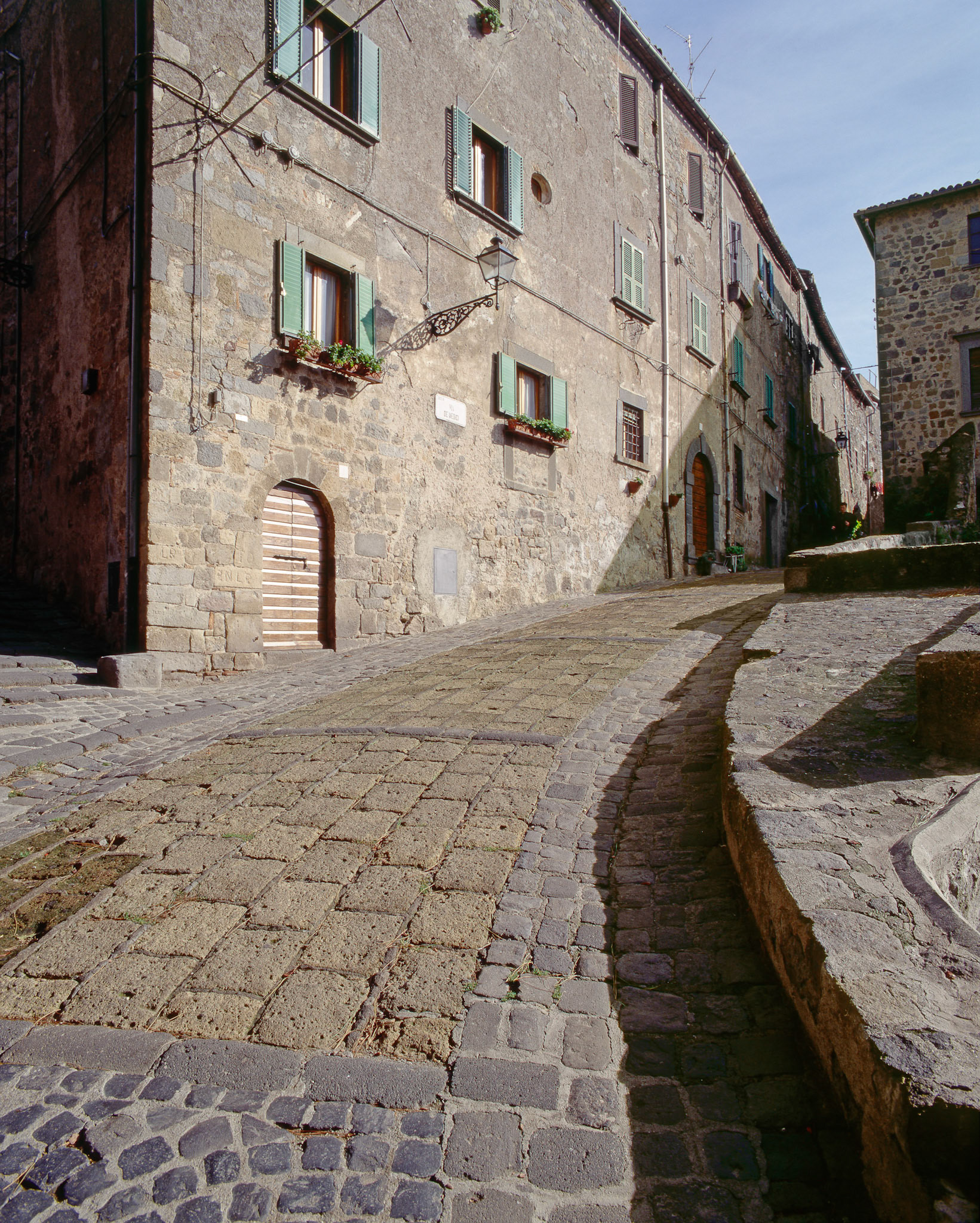 Generic architecture in Italy, Usable as background for photo editing