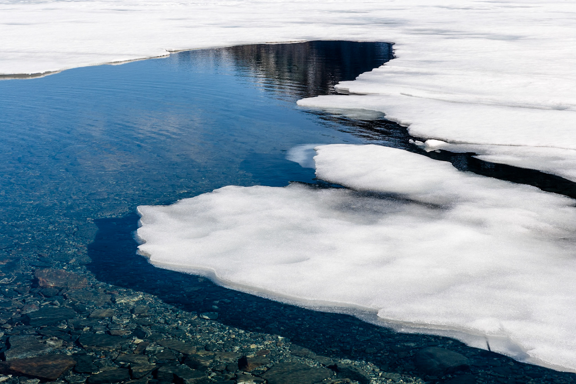 Ice structures on route 63 Geiranger-Stryn