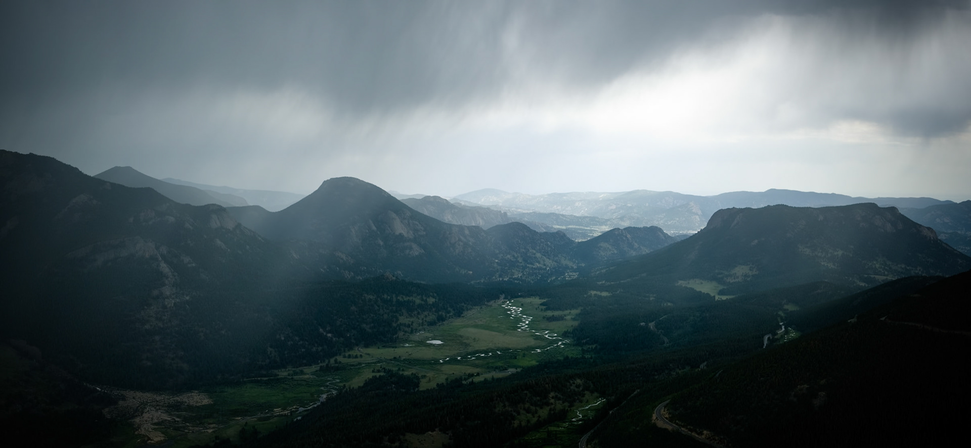 Rocky Mountain National Park near Estes Park, CO, USA