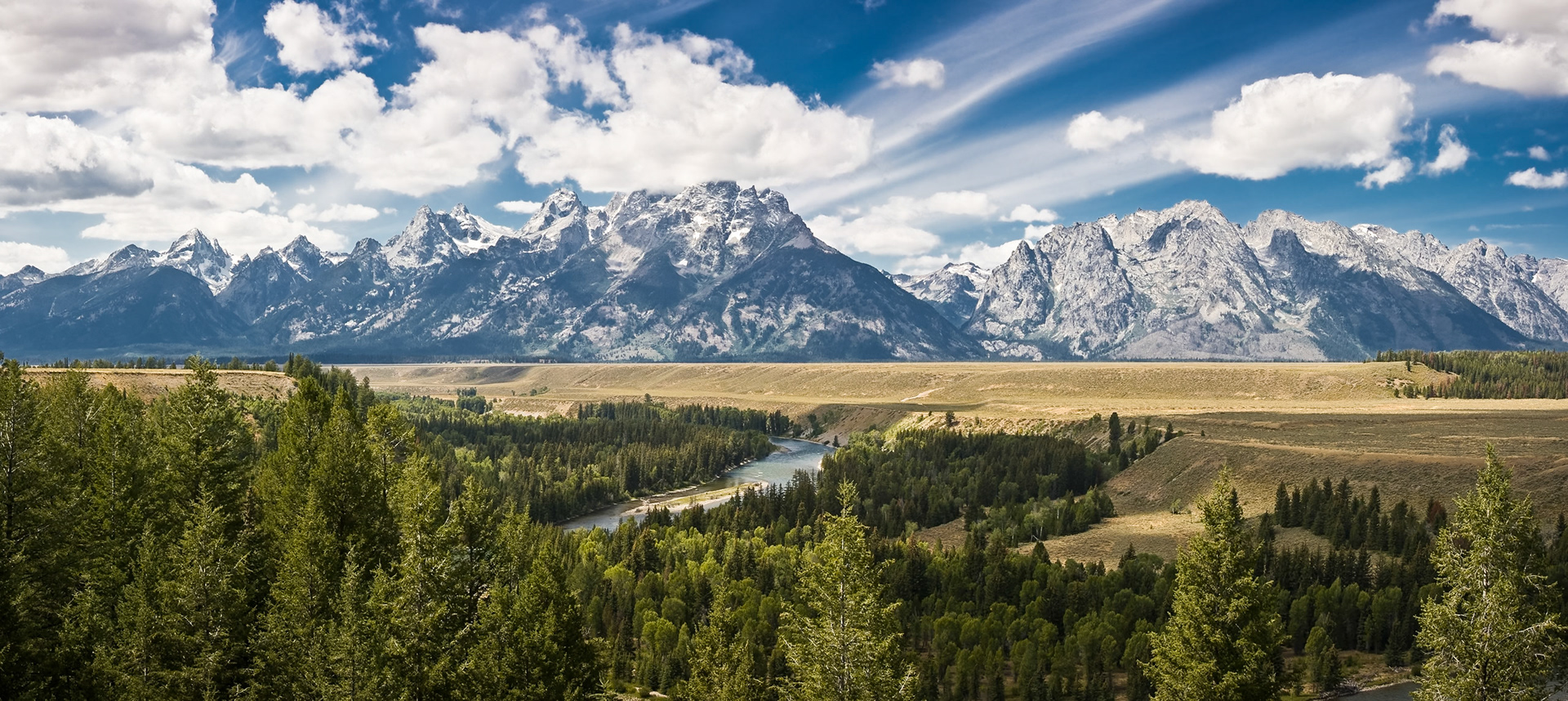 Teton NP, Snake River Overlook, WY, USA