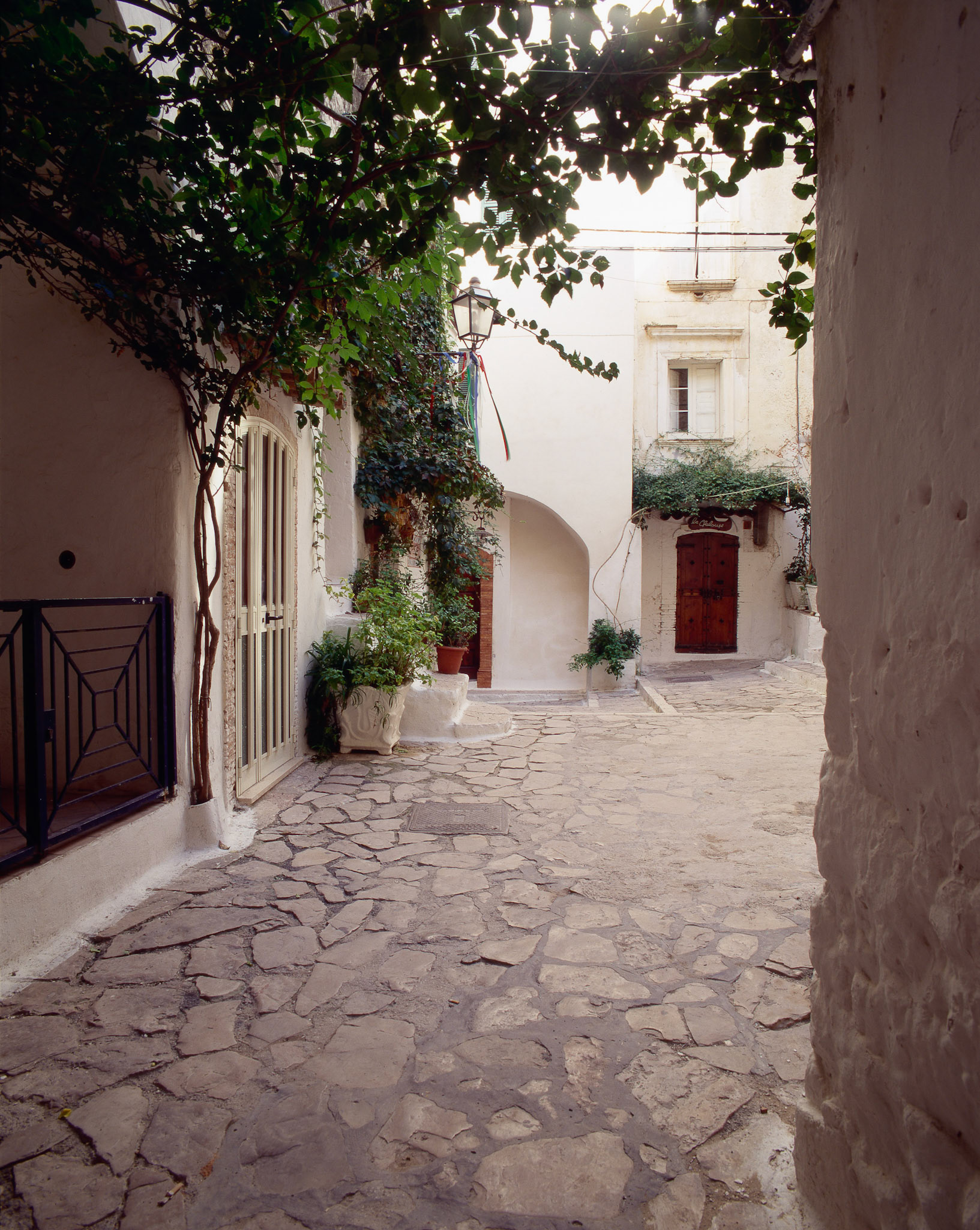 Small streets at Sperlonga Italy