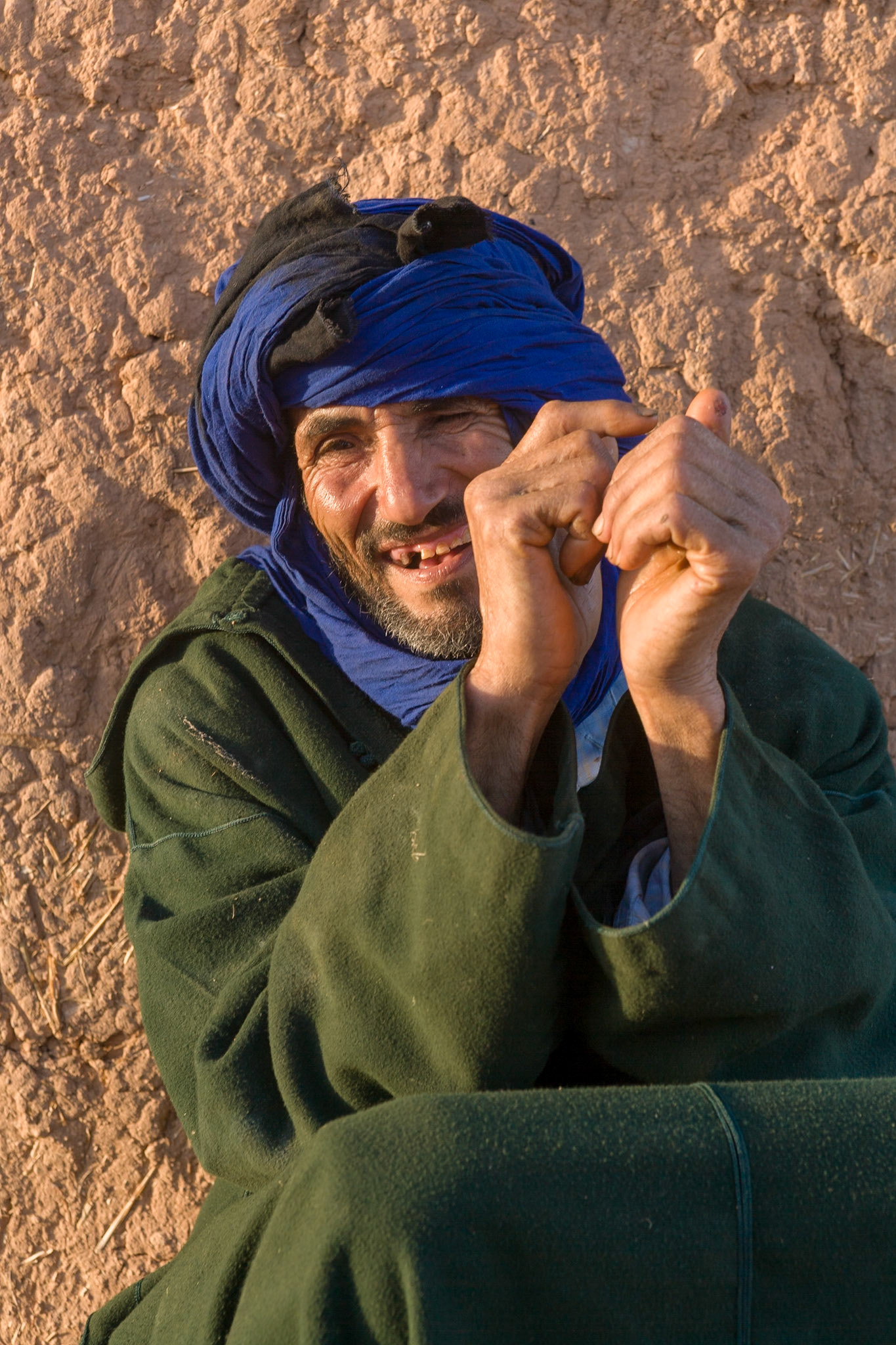 Man at Oasis near Guelmim