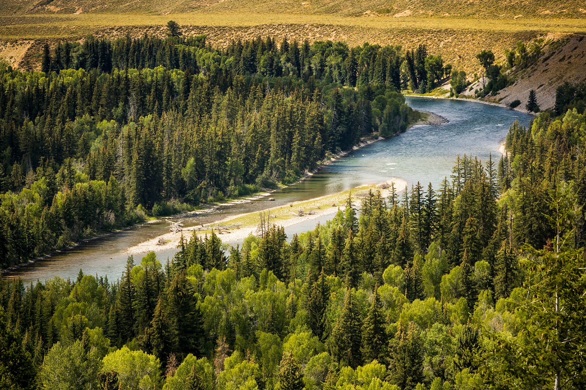 Teton NP, Snake River Overlook, WY, USA