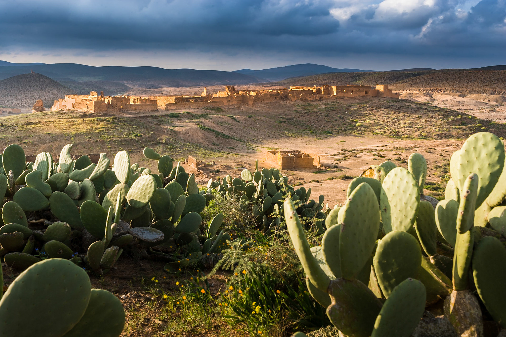 The old  Fort Bou Jerif, Morocco