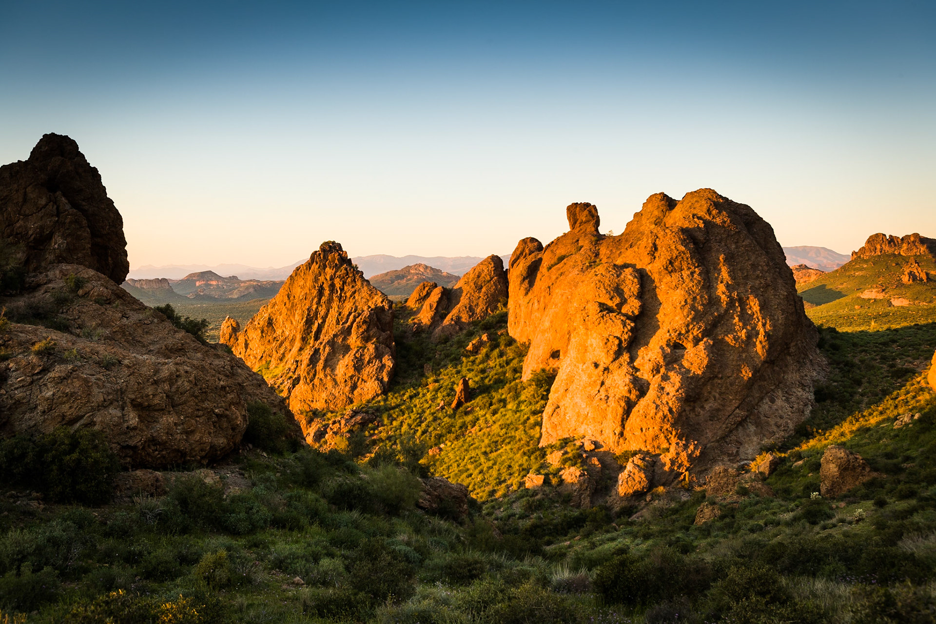 Sunset at Lost Dutchman SP, AZ, USA