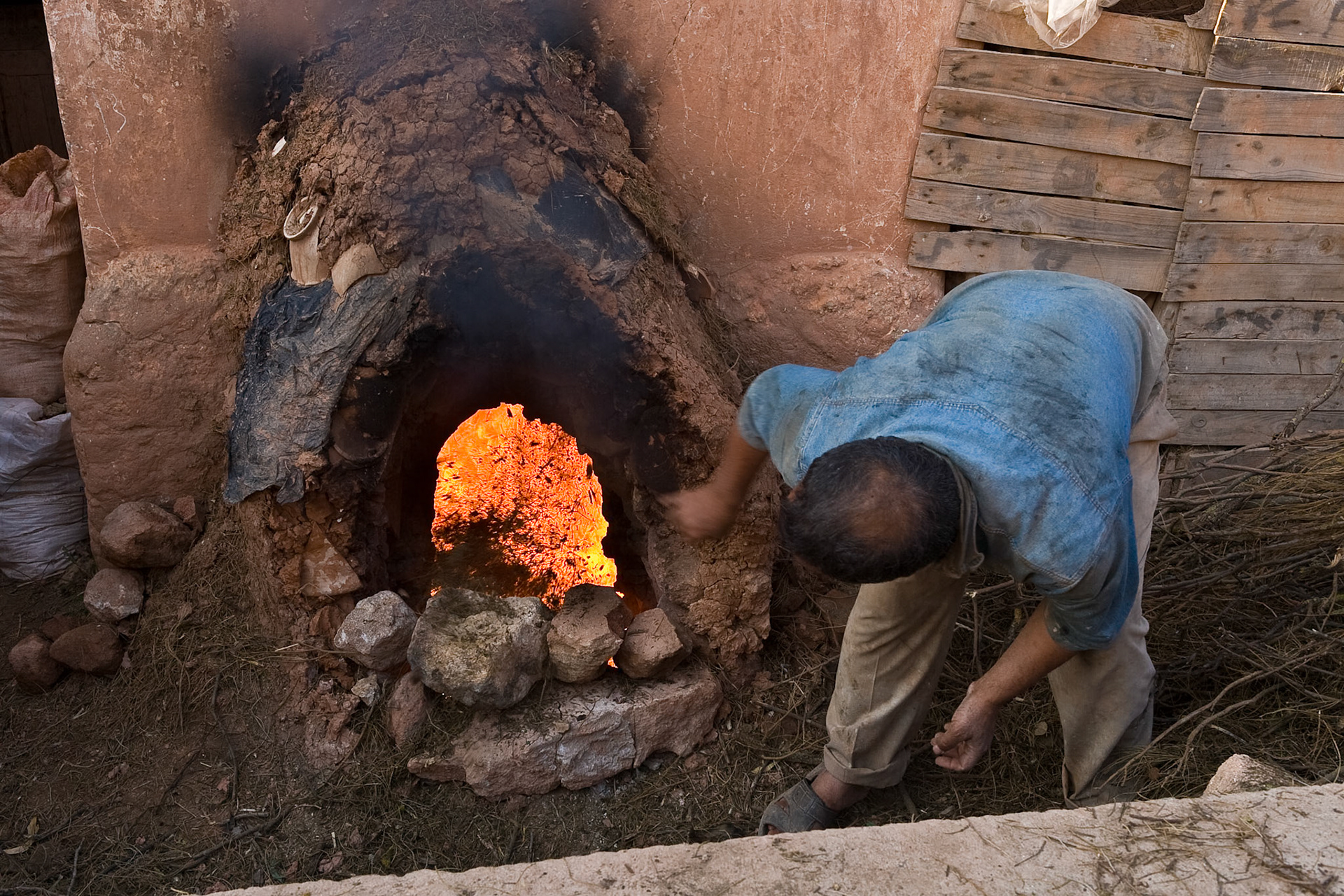 Pottery oven at Safi, Morocco