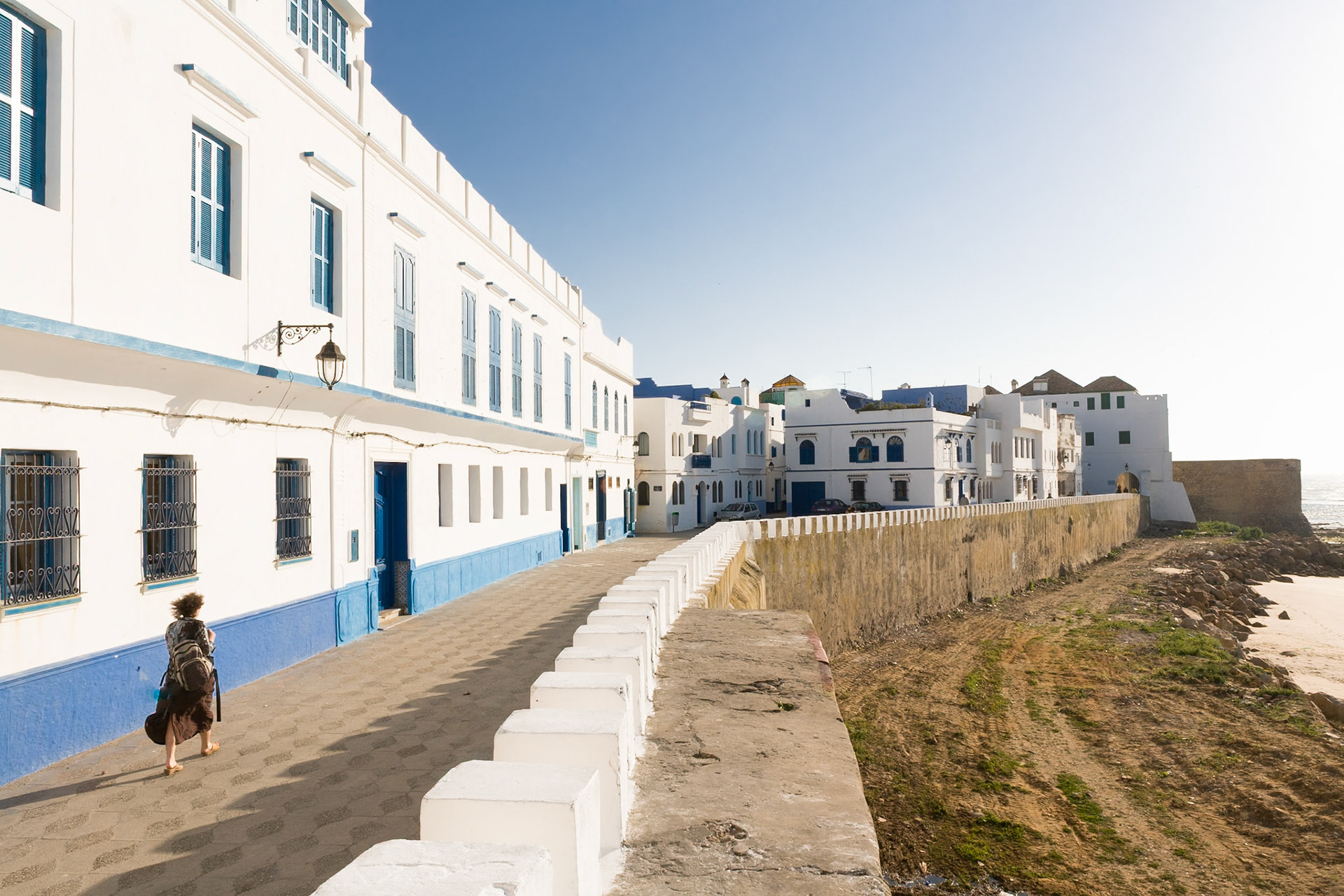 Asilah at the N1, Morocco