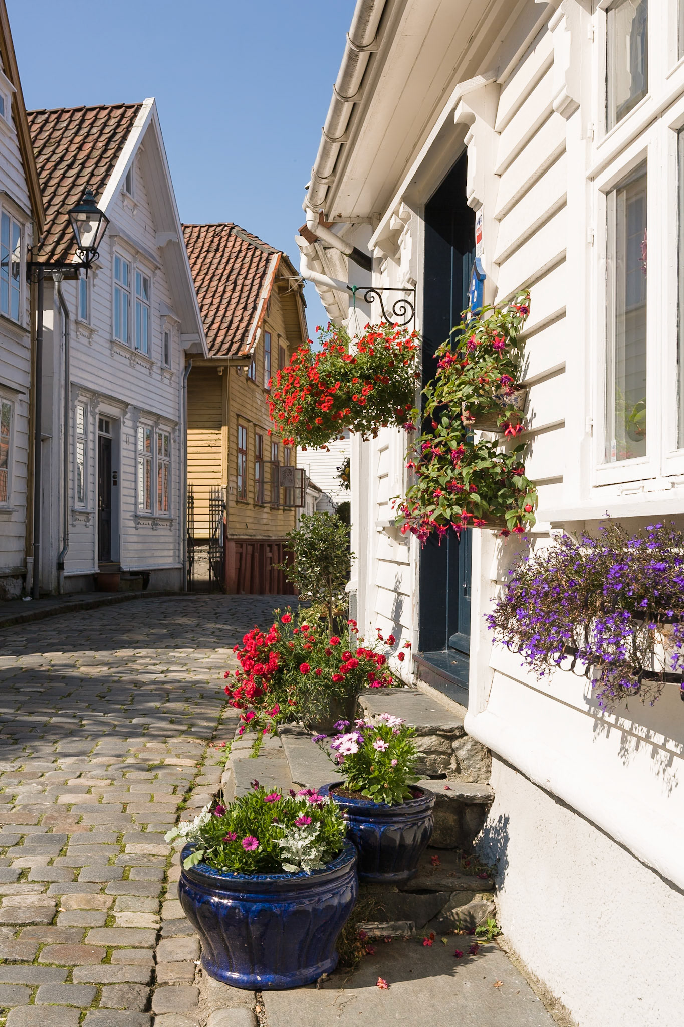 Old houses at Stavanger
