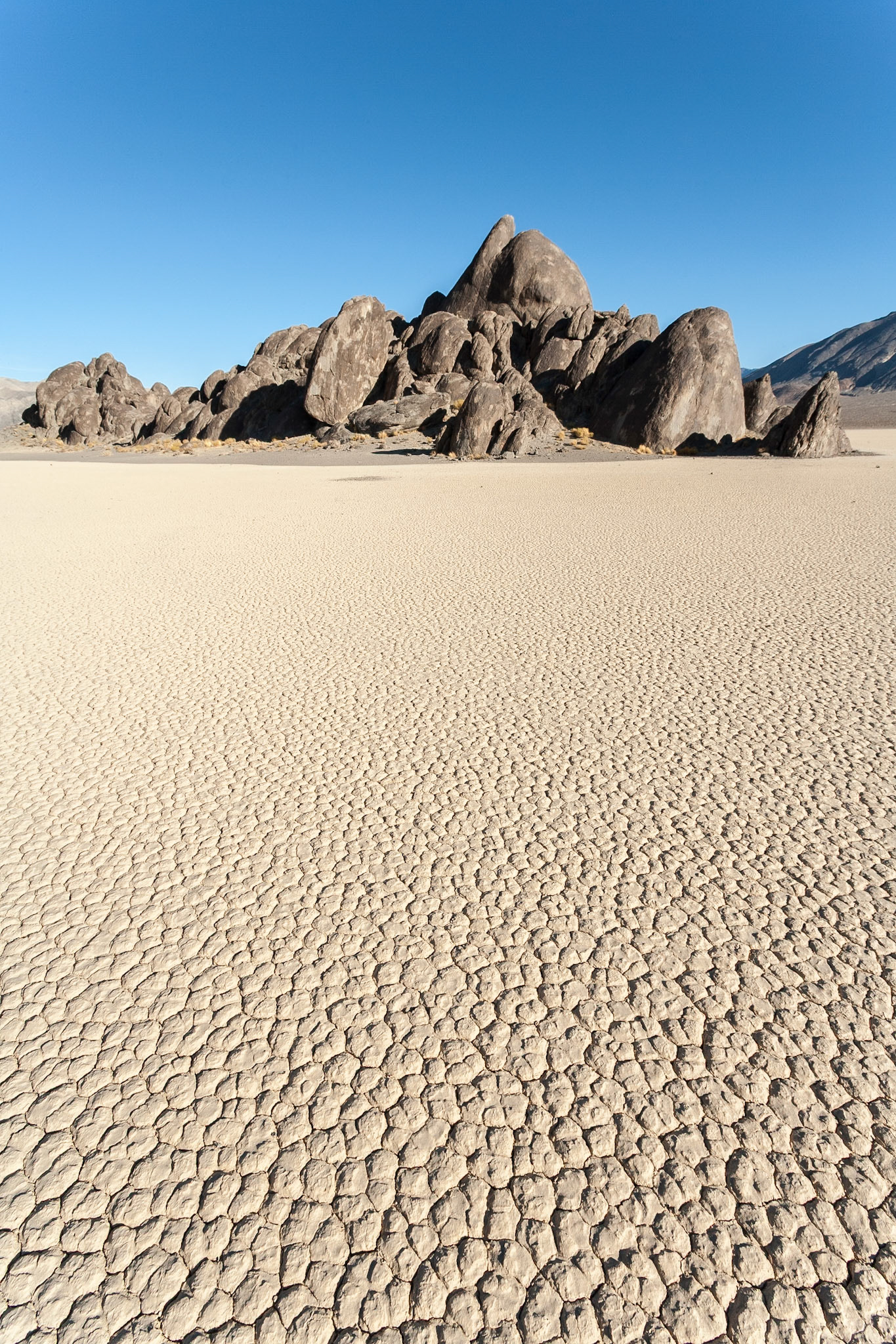 Grandstand at the Racetrack in Death Valley, California, USA