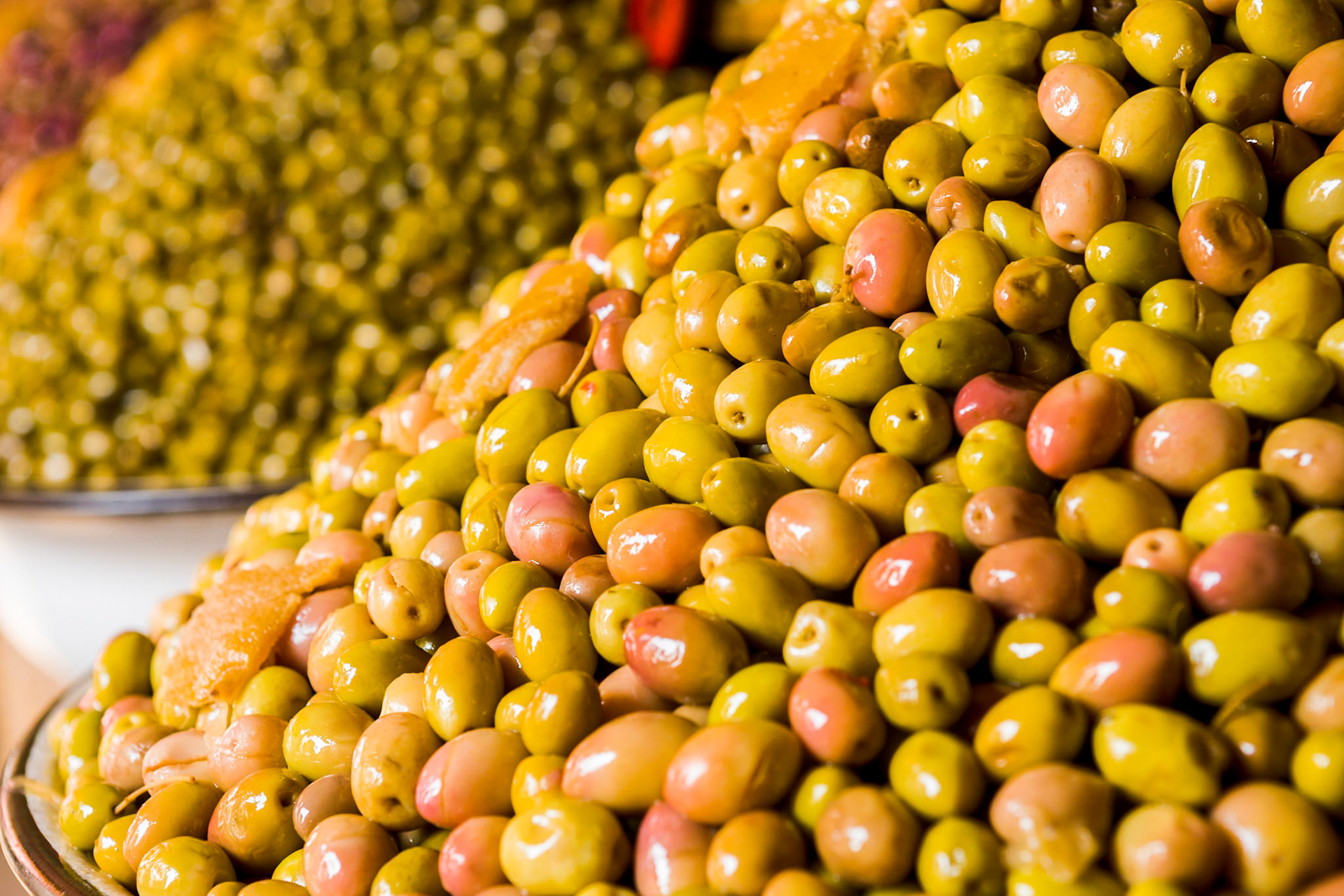 Olives at Souk at Agadir