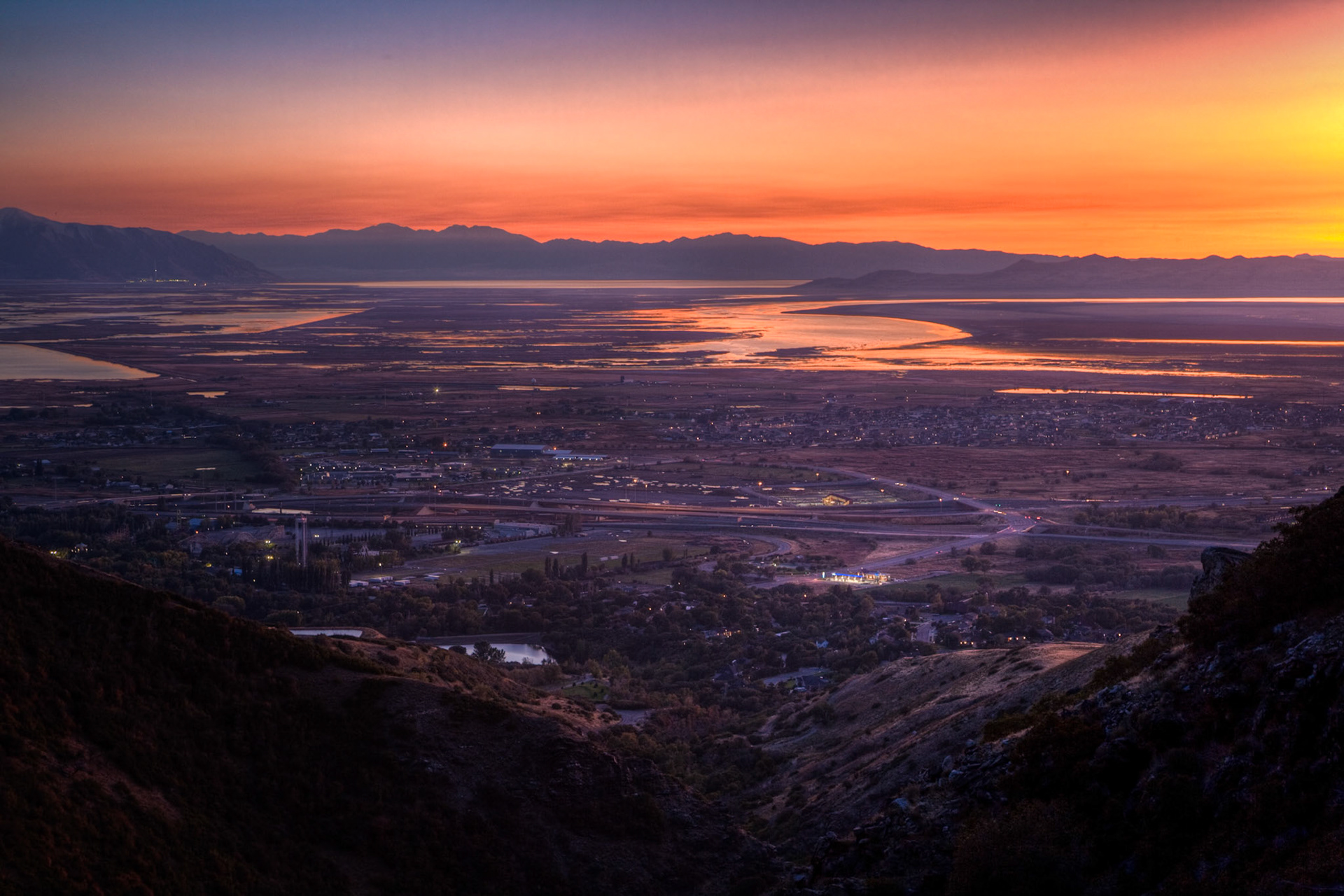 Salt Lake, Wasatch National Forest, Wasatch Range, Utah, USA