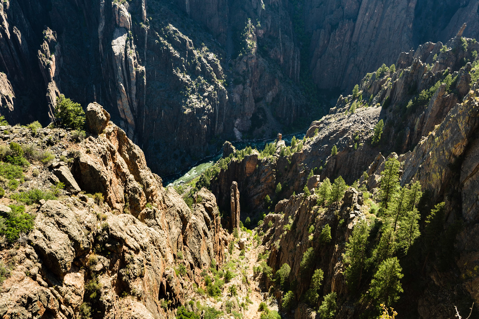 Visitor Center Point - Black Canyon South Rim, CO, USA, SIMILAR IMAGE(S) ALREADY SUBMITTED