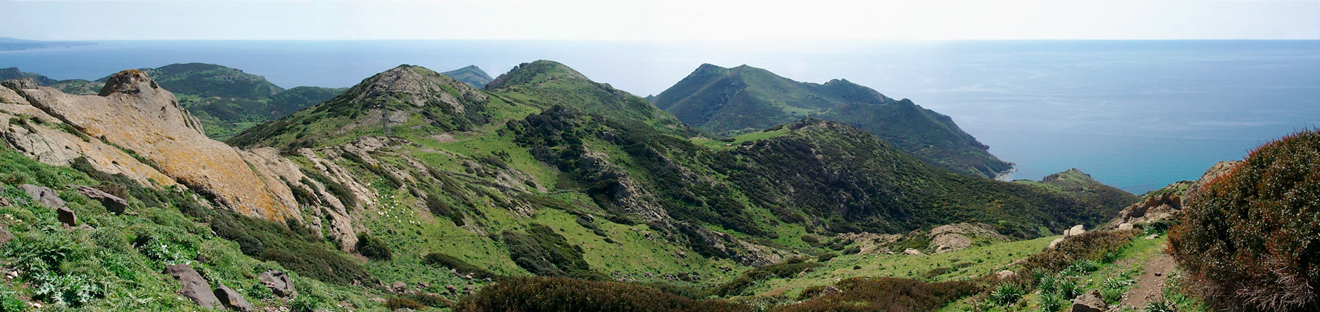 Panorama of Capo Maragiu