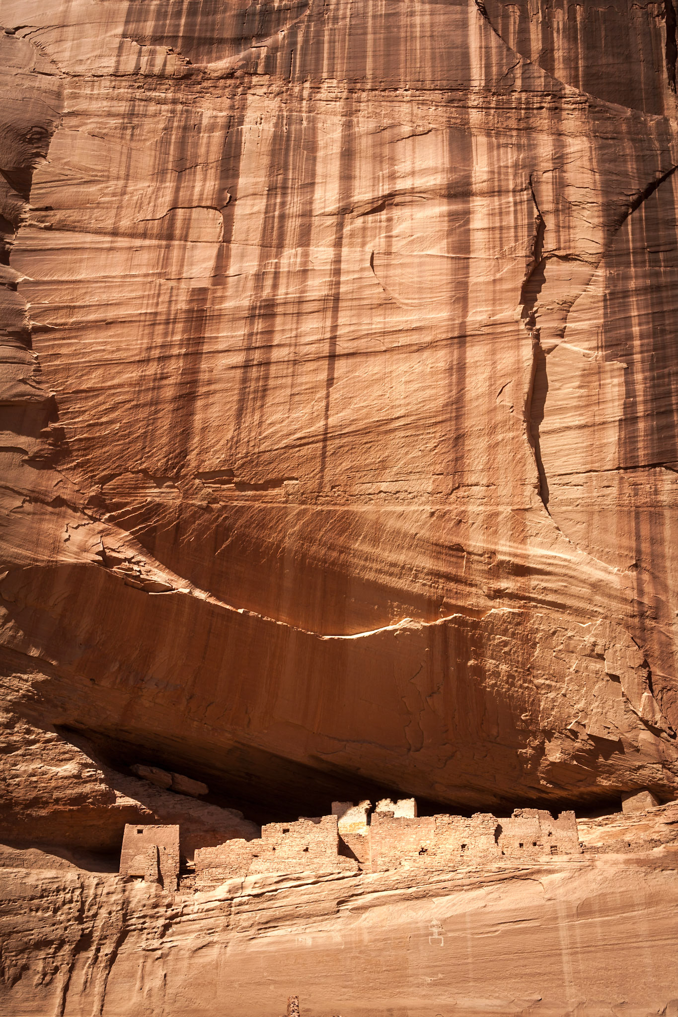 Cliff dwelling at Canyon de Chelley, White House Ruin, Arizona, USA