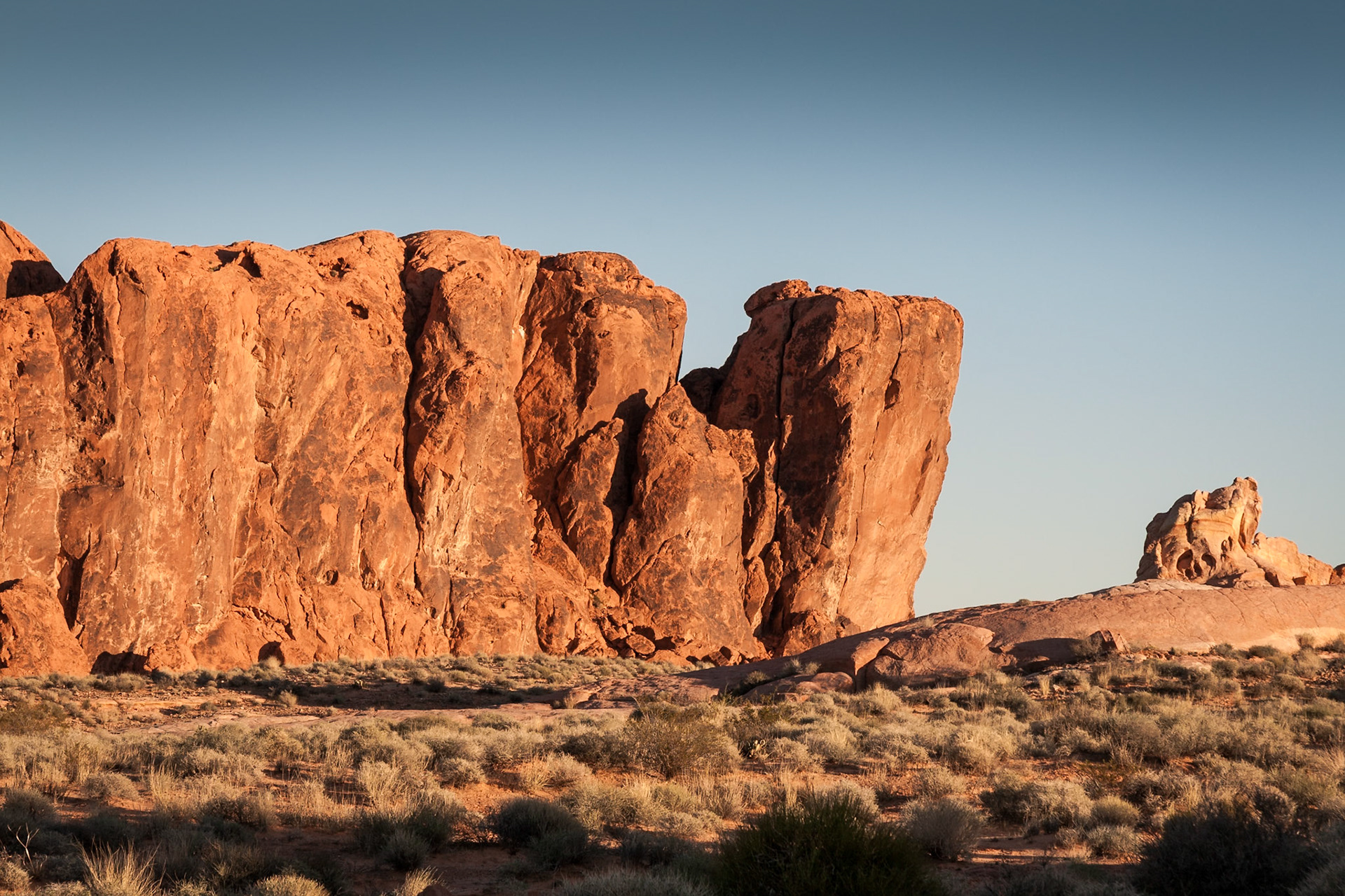 standing rocks at Valley of Fire State Park, UT, USA