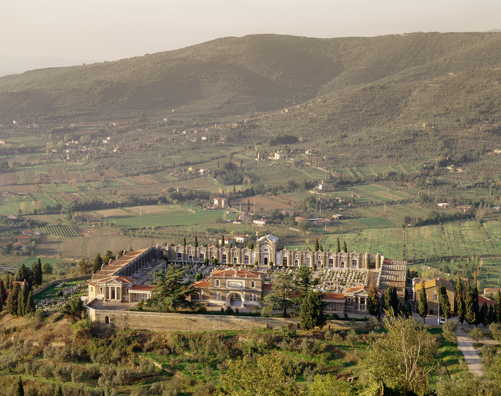 Generic cemetery in Italy