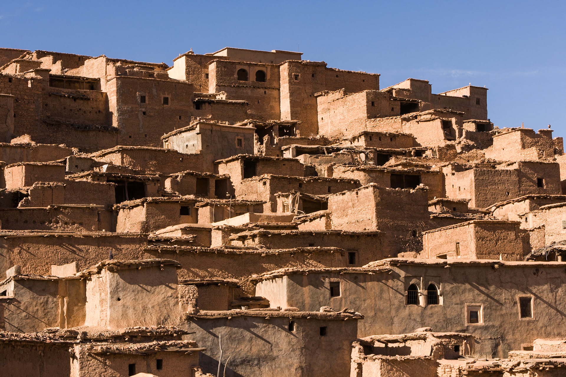 The village of Agard Imlalne Near Tafraoute, Morocco