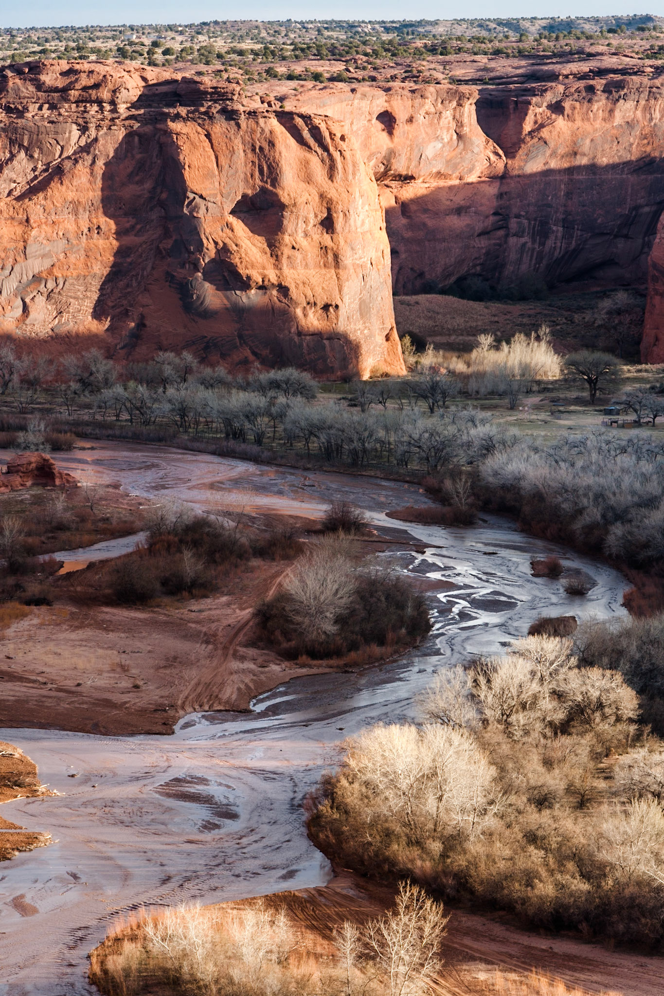 Sunrise at Canyon de Chelley, Tsegi Overlook, Arizona, USA