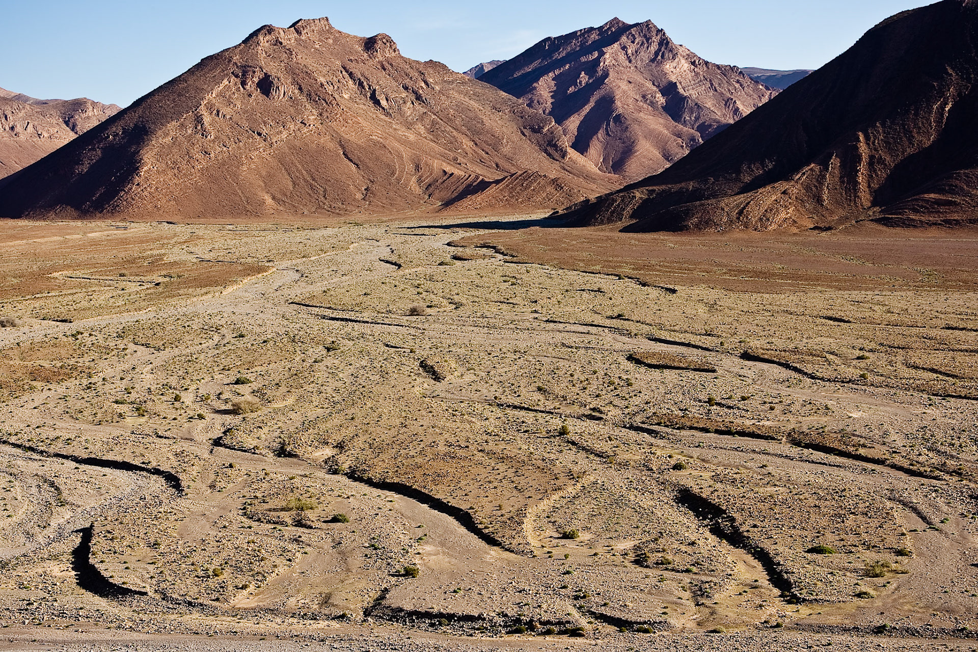 Scenery at the road from Tata to Tagmoute