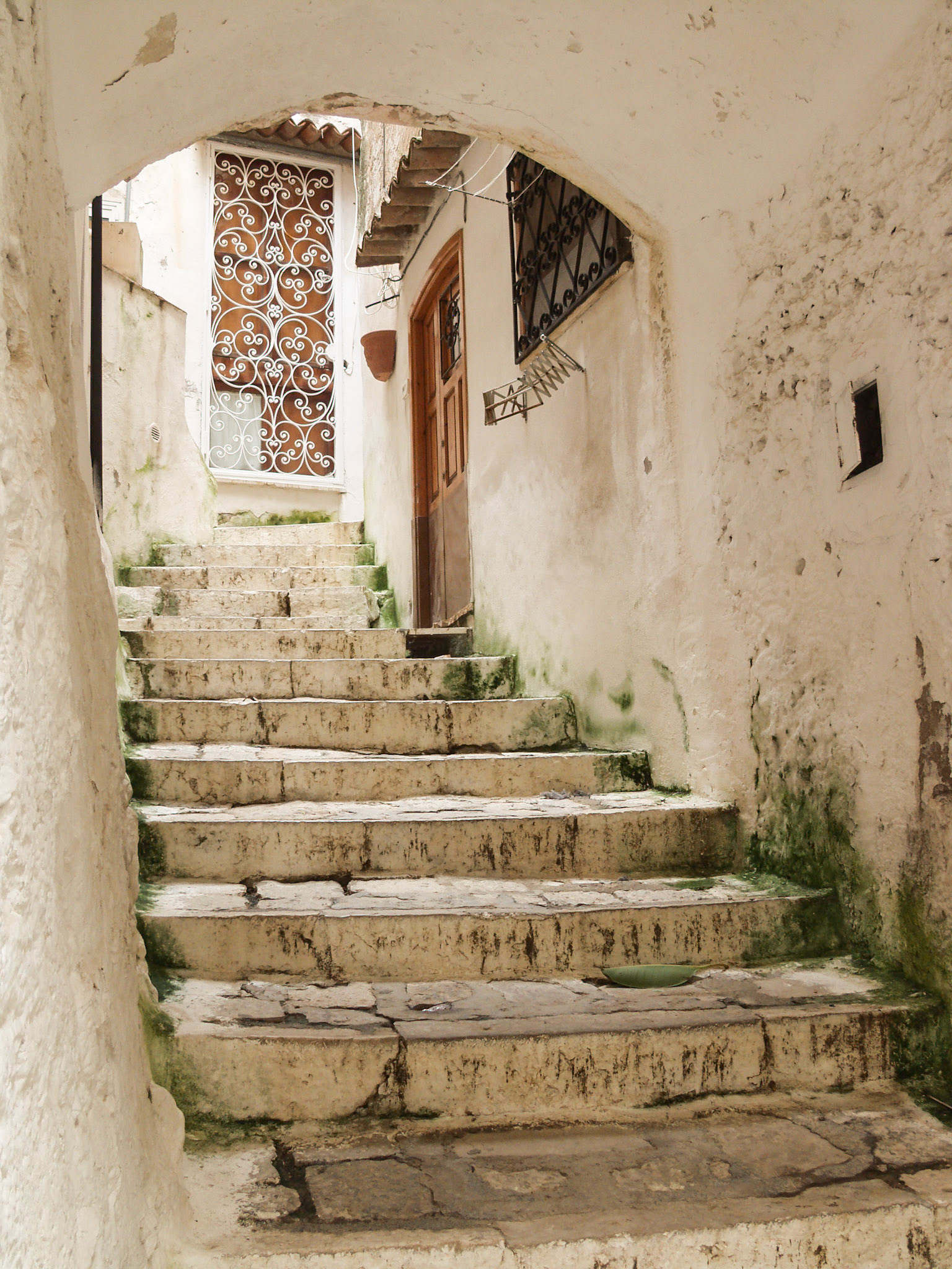 Stairs in Sperlonga, Latina, Italy
