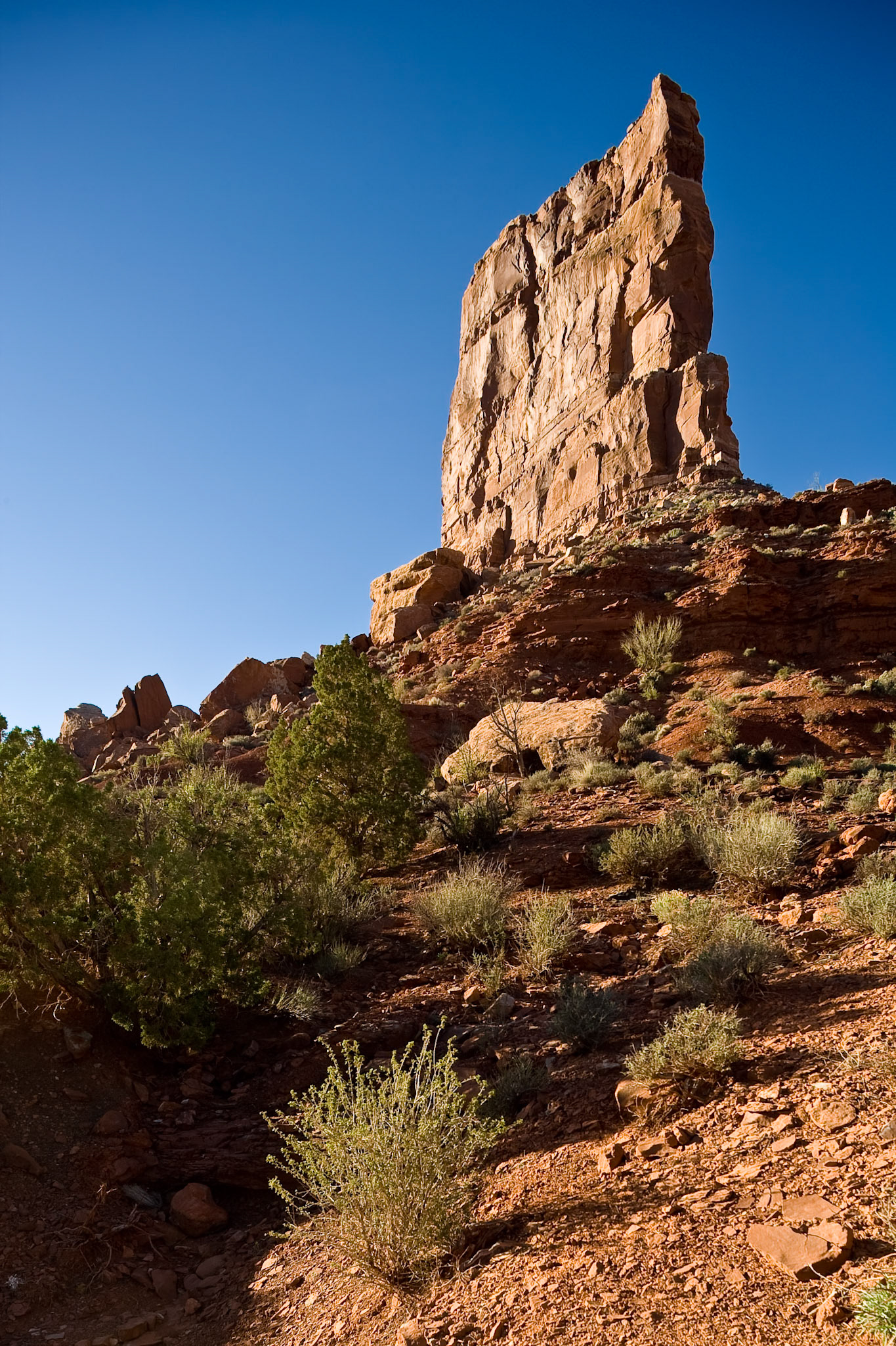 Sunrise at the Valley of the gods, Utah, USA