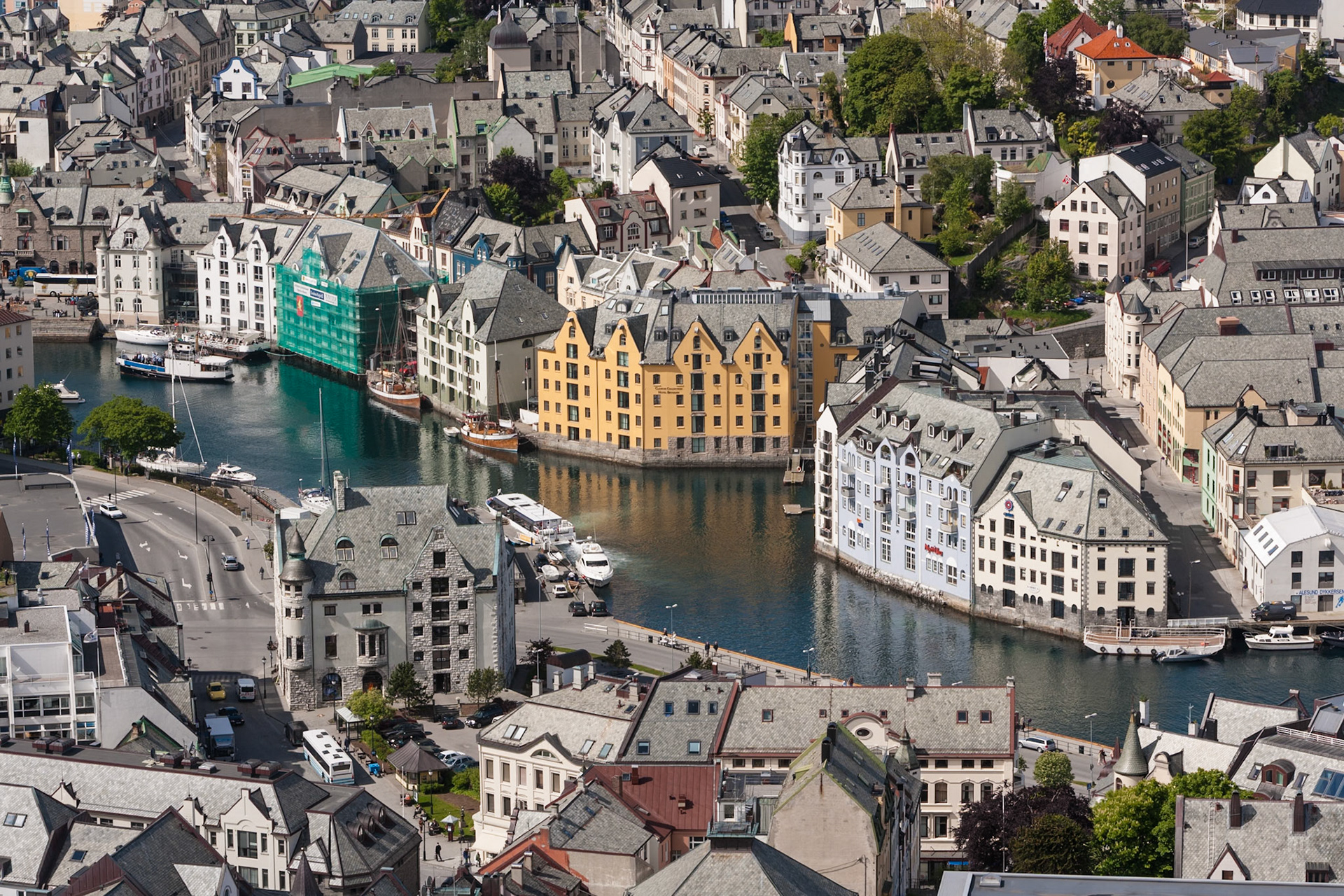Center of Ålesund