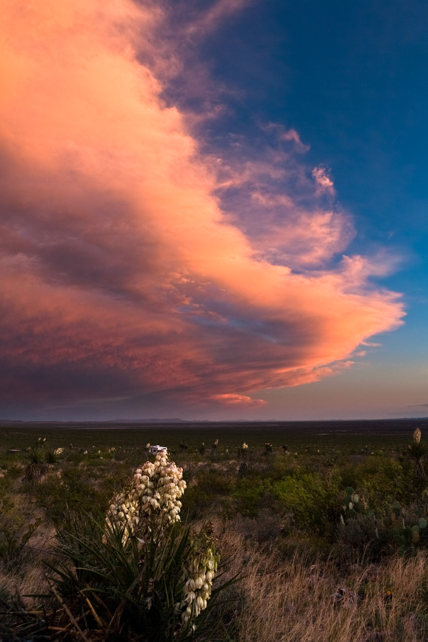 Sunset at Oliver Lee Memorial State Park, New Mexico
