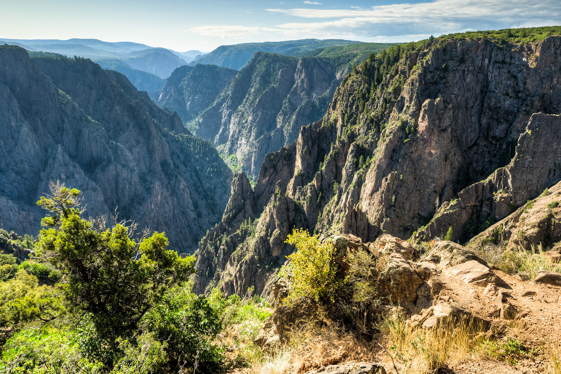 Tomichi Point - Black Canyon South Rim, CO, USA