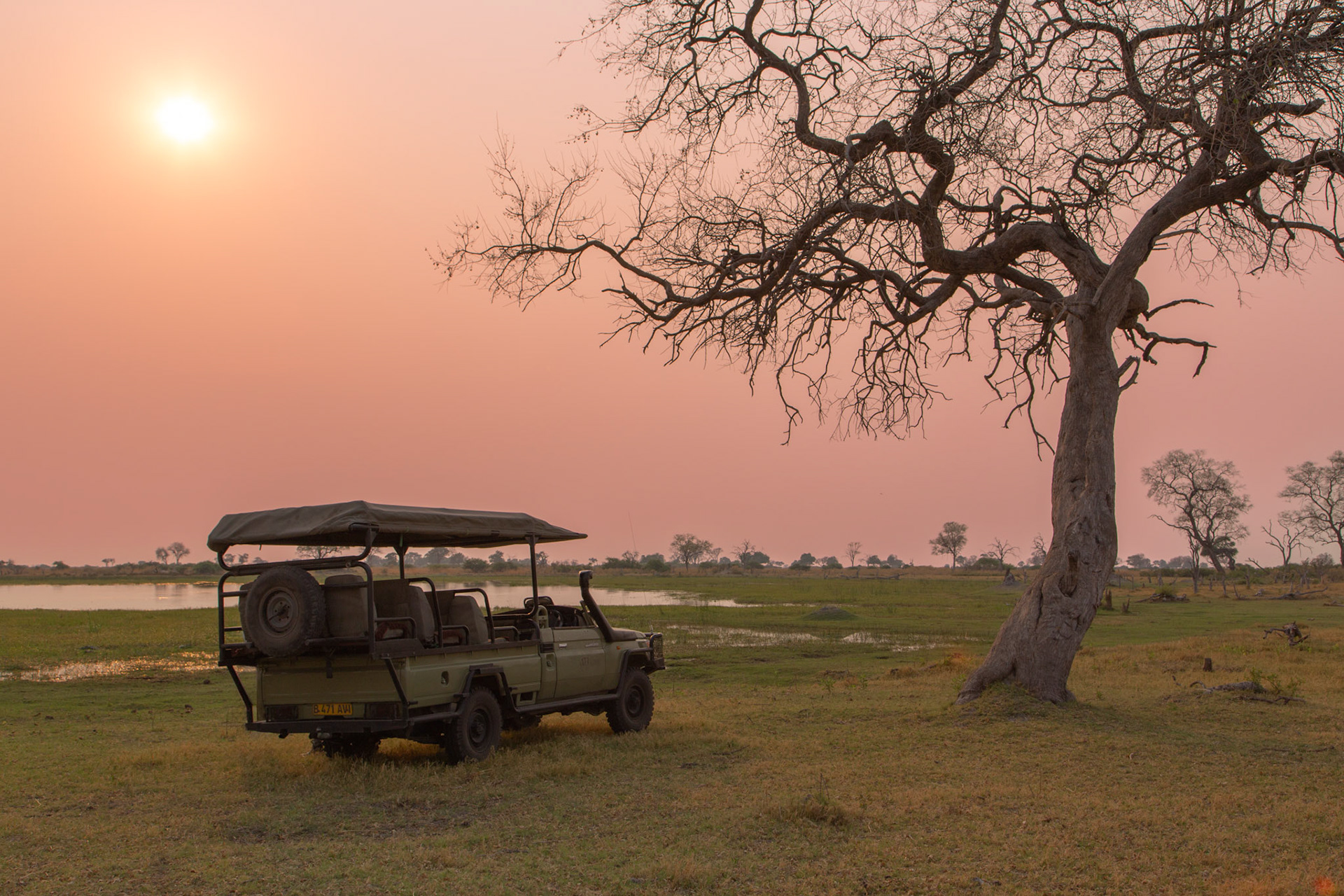 Sunrise in the delta