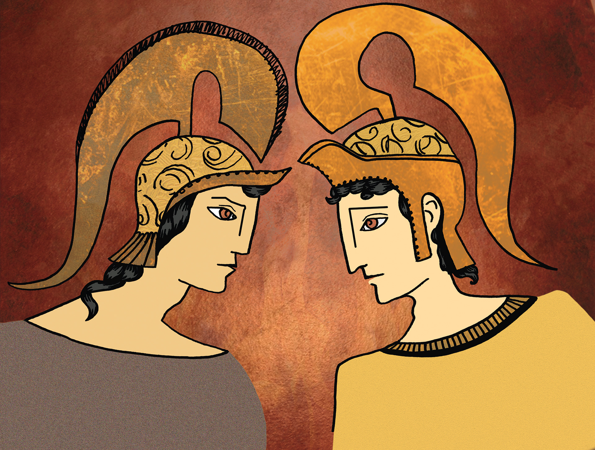 Illustration de l'Opéra Castor et Pollux