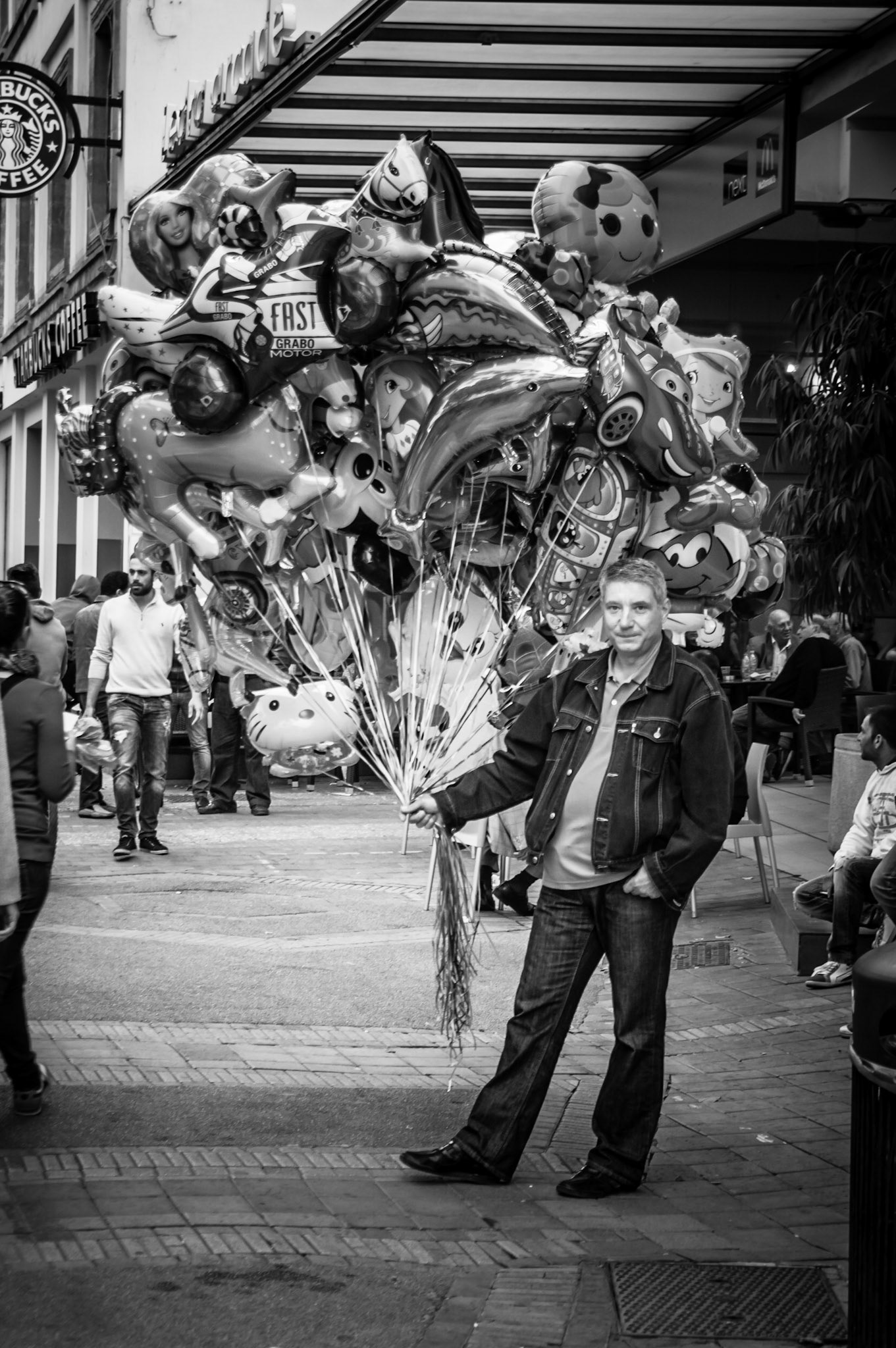 Street Photography at Ledras Street in Old Nicosia, Cyprus