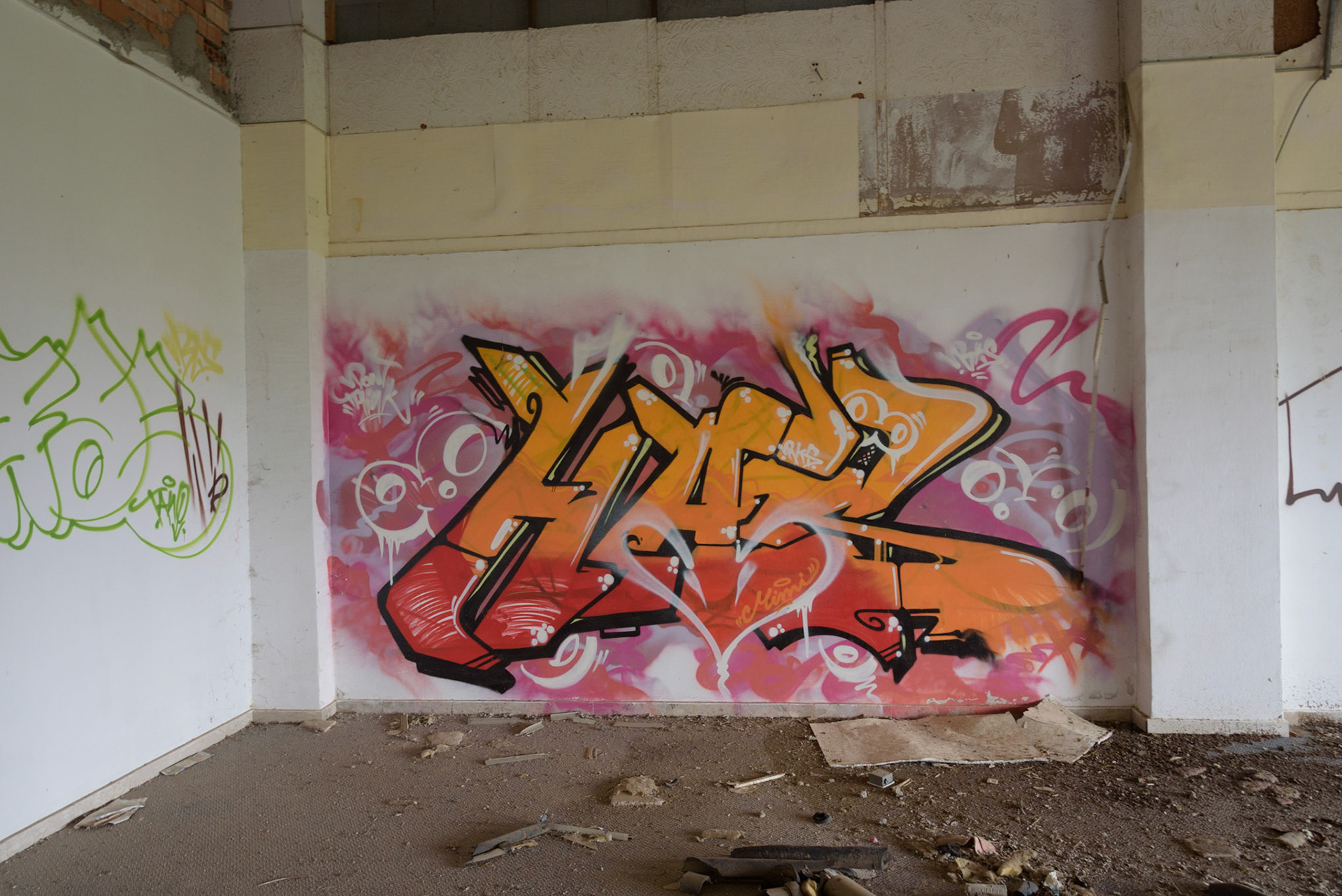 Urban exploration in an abandoned hotel in Larnaca, Cyprus