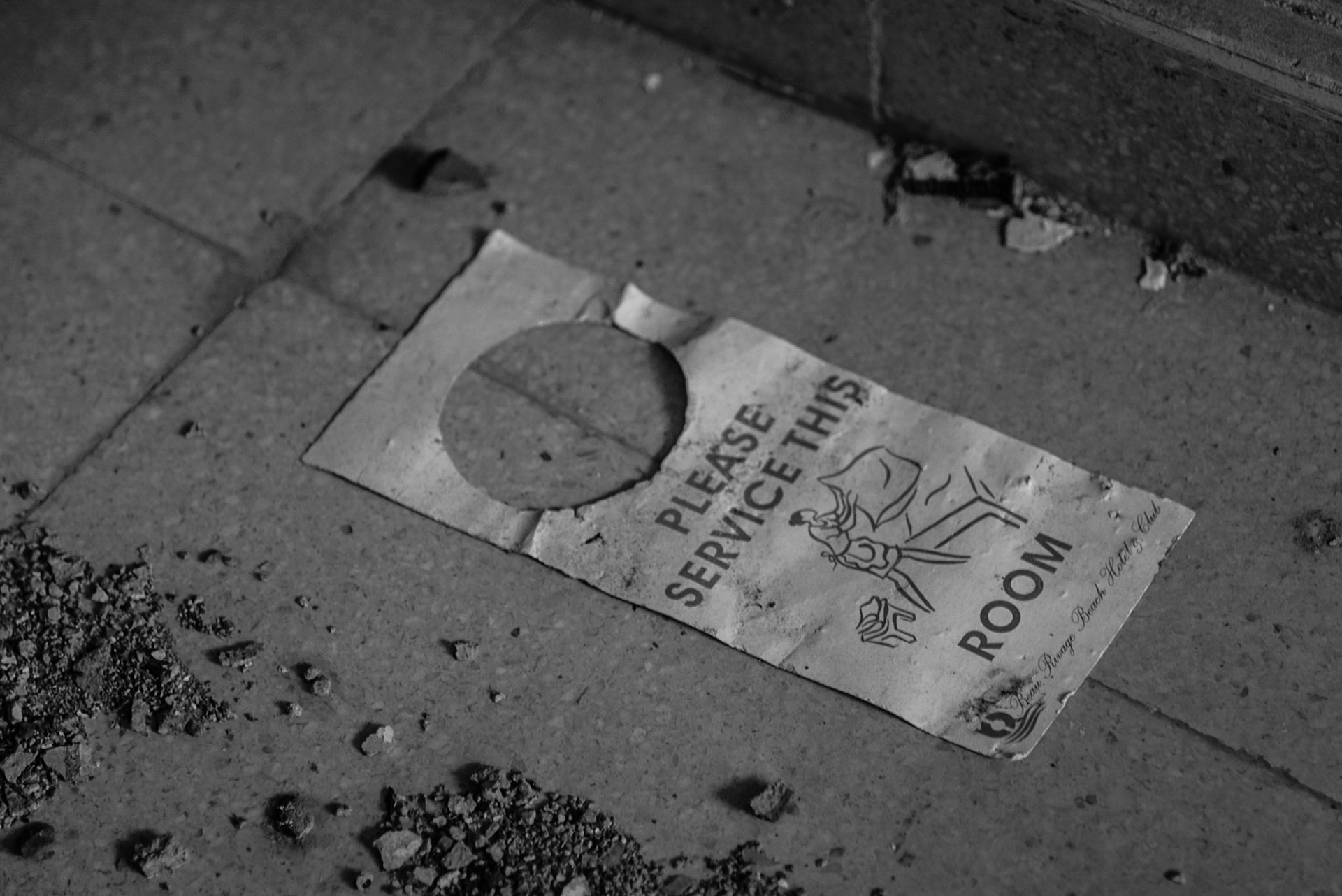 Urban exploration in an abandoned hotel in Larnaca, Cyprus