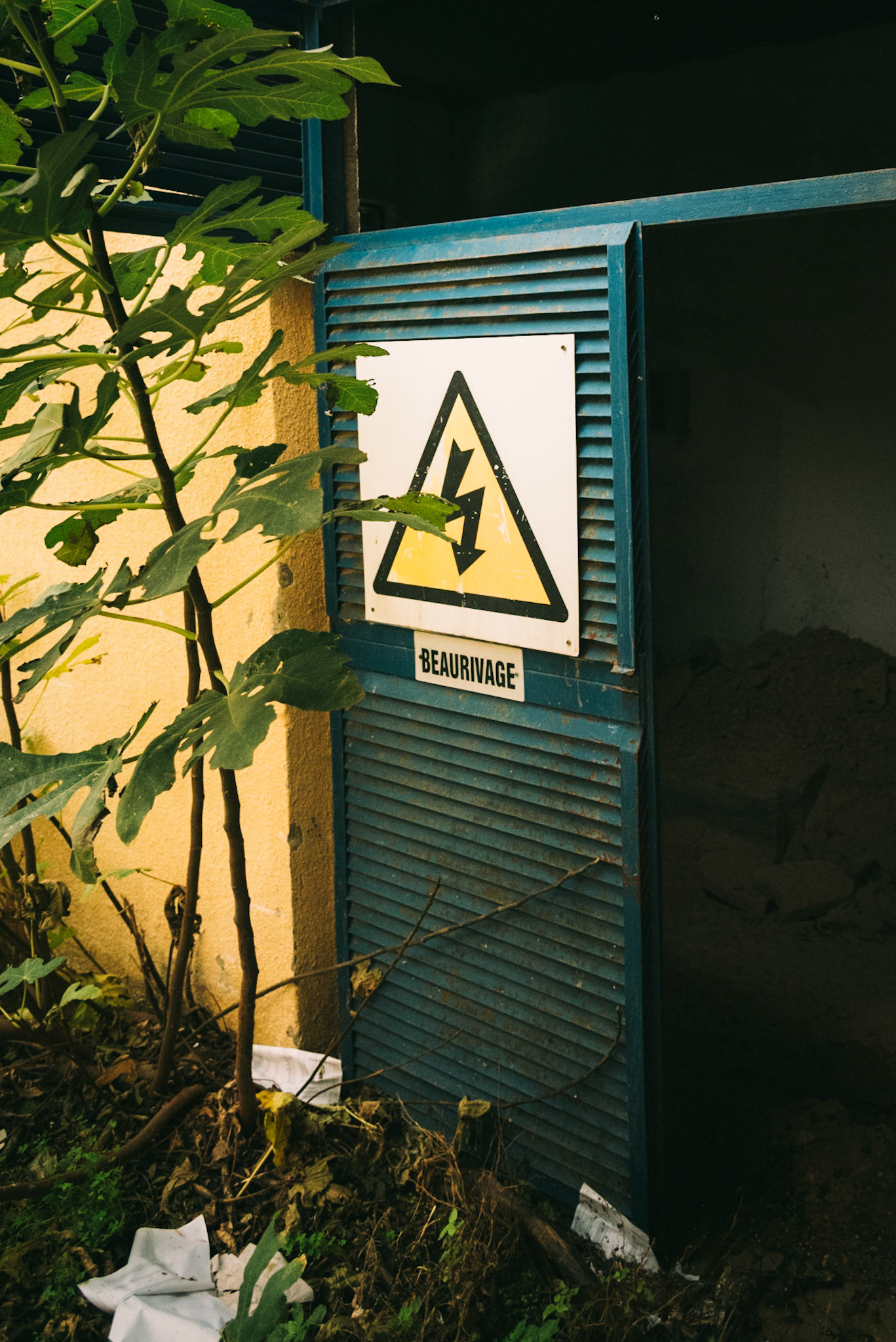 Urban exploration in an abandoned hotel in Larnaca, Cyprus