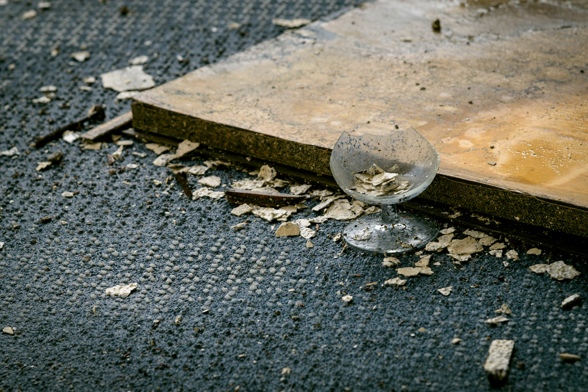 Urban exploration in an abandoned hotel in Larnaca, Cyprus