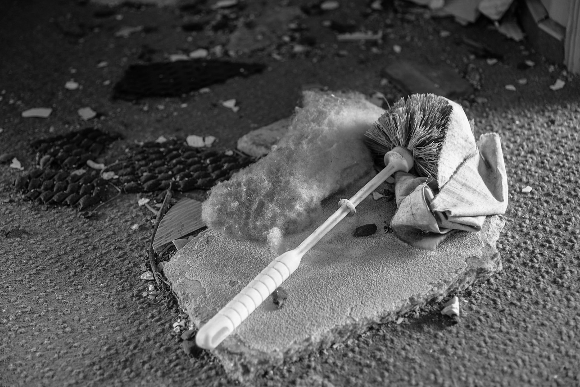 Urban exploration in an abandoned hotel in Larnaca, Cyprus