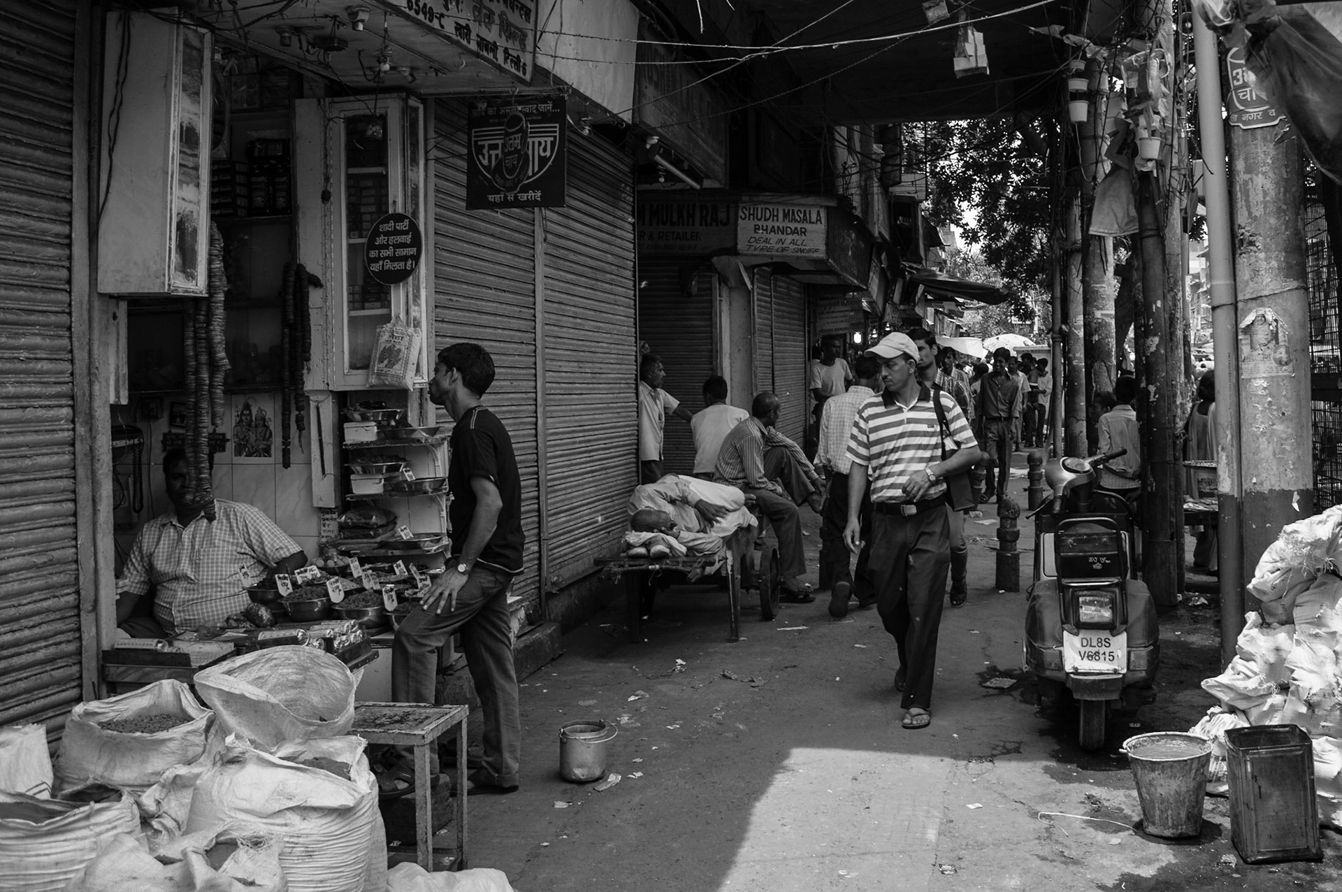 While in India on a business trip I went on my own for sightseeing in New Delhi. While there a guy approached me and offered to give me a tour of Old Delhi and all the markets there. I'd first I was skeptical but thinking about it now I don't have any regrets. It was a great experience.