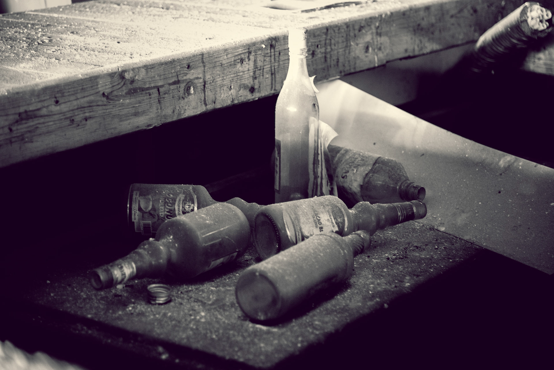 Urban exploration in an abandoned cinema in Nicosia, Cyprus