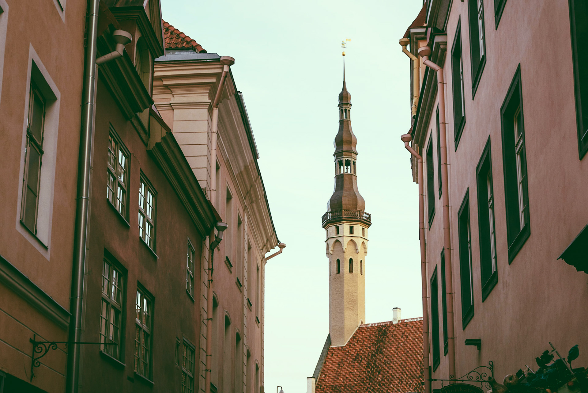 Tallinn Town Hall Tower in Estonia
