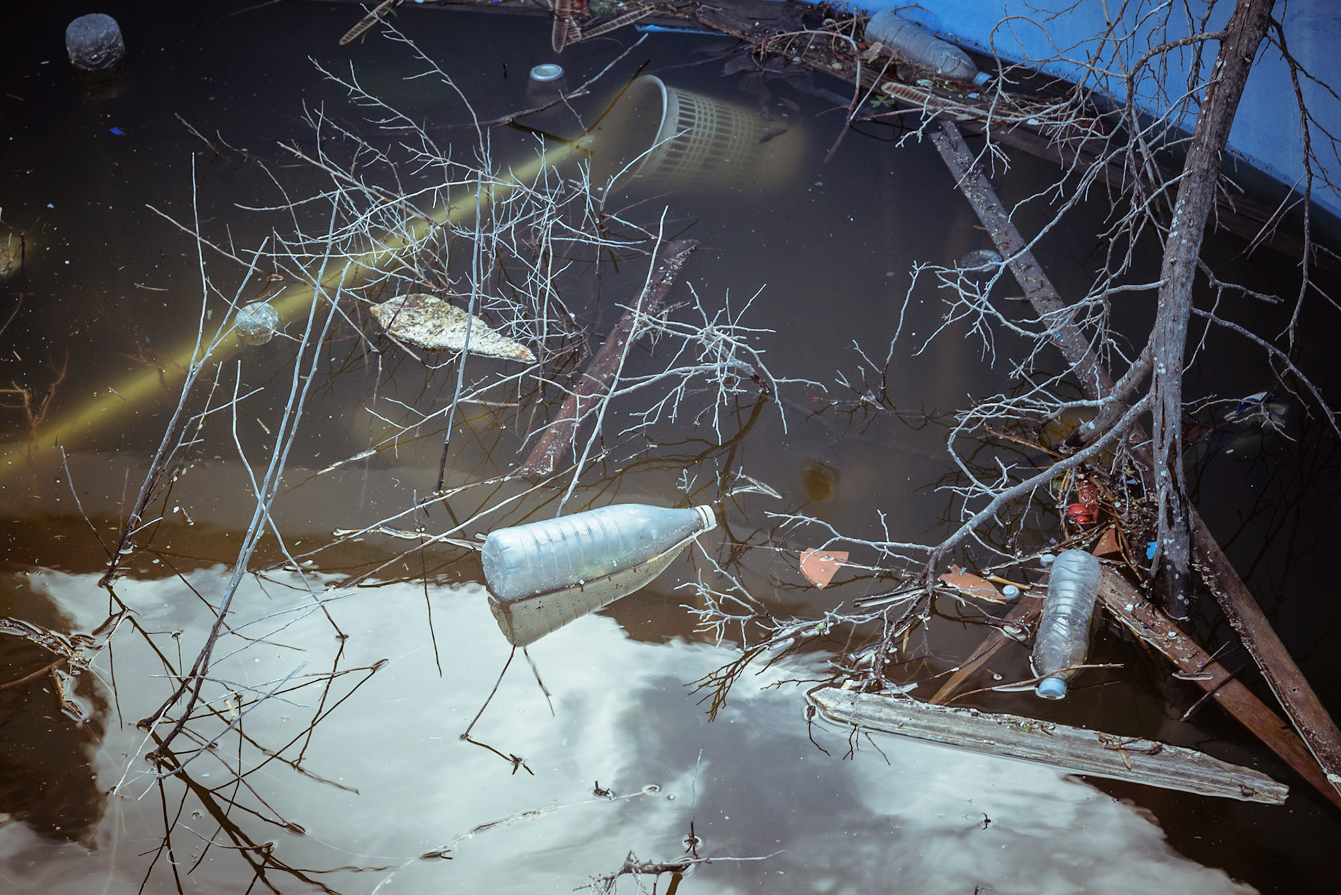 Urban exploration in an abandoned hotel in Larnaca, Cyprus